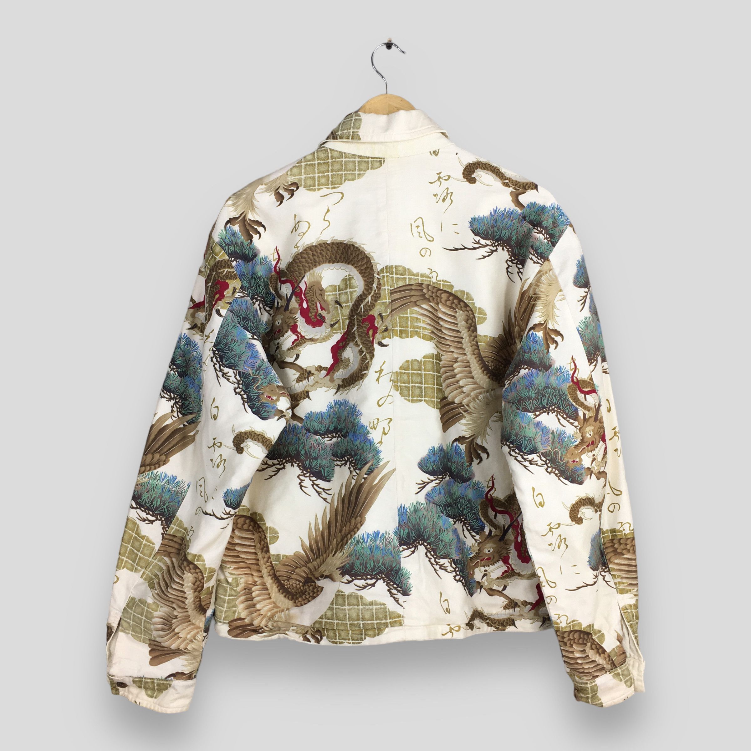 Vintage Vintage Sukajan Dragon Eagles Japan Bomber Jacket Medium Size US M / EU 48-50 / 2 - 9 Thumbnail