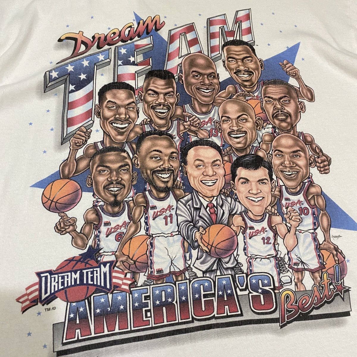 Salem Sportswear × Vintage Vintage USA TEAM BASKETBALL 1992 salem sportwear Size US XL / EU 56 / 4 - 2 Thumbnail