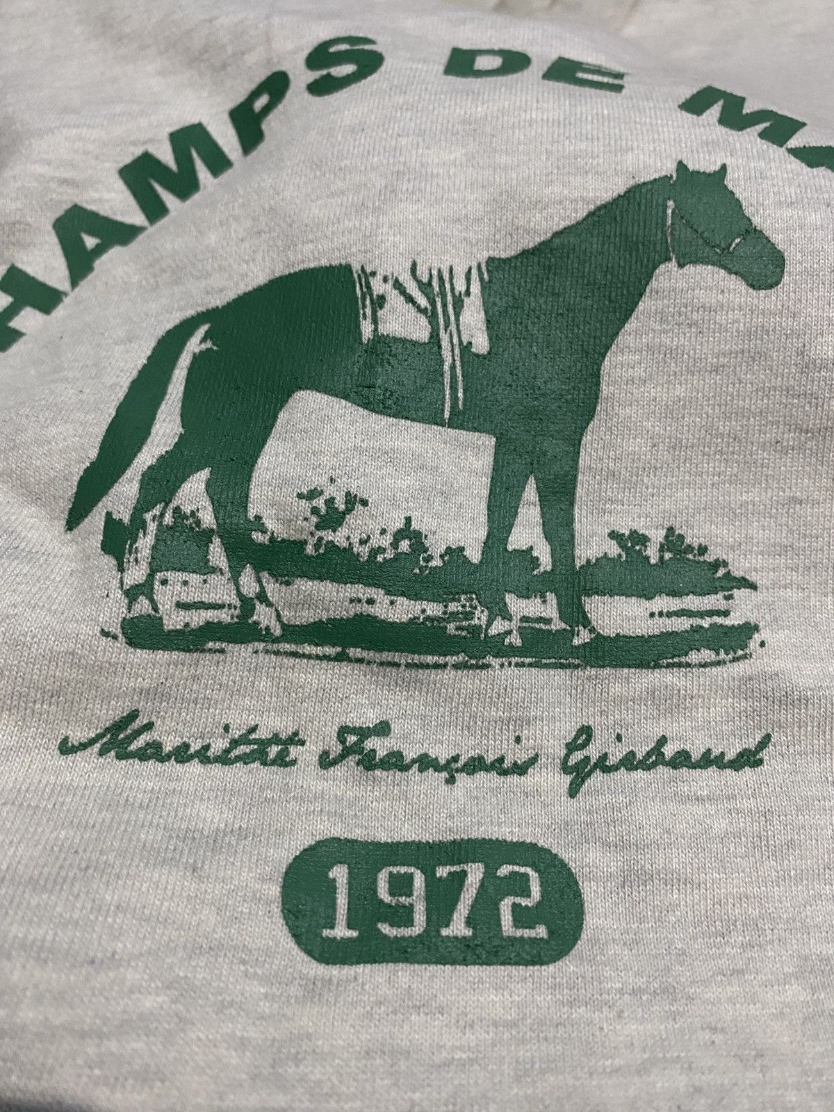 Designer × Marithe + Francois Girbaud Marithe Francois Girbaud Sweatshirt (Champs De Mars) Size S / US 4 / IT 40 - 4 Thumbnail