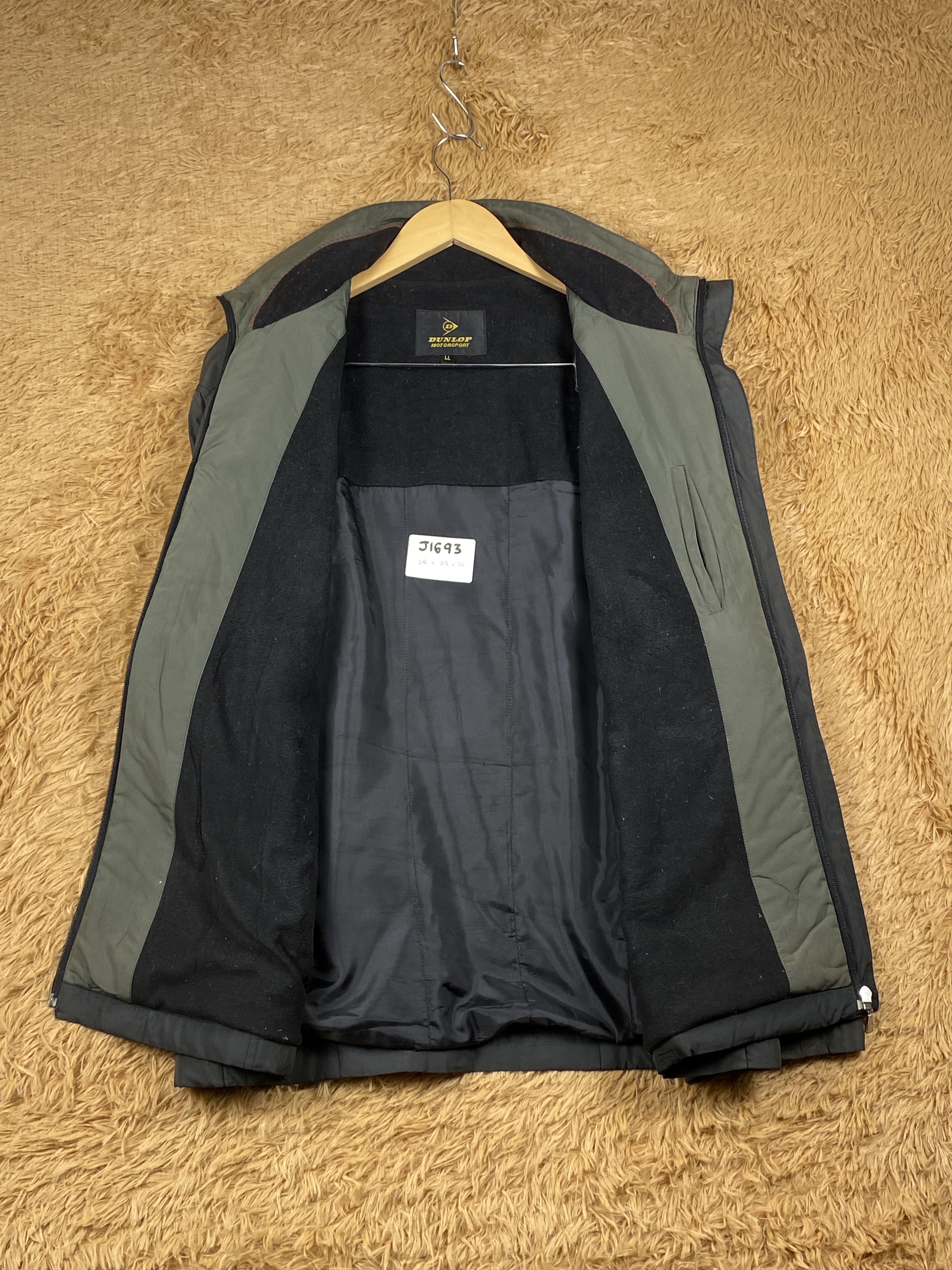 Dunlop Vintage Dunlop Zip Up Jacket J1693 Size US L / EU 52-54 / 3 - 6 Thumbnail