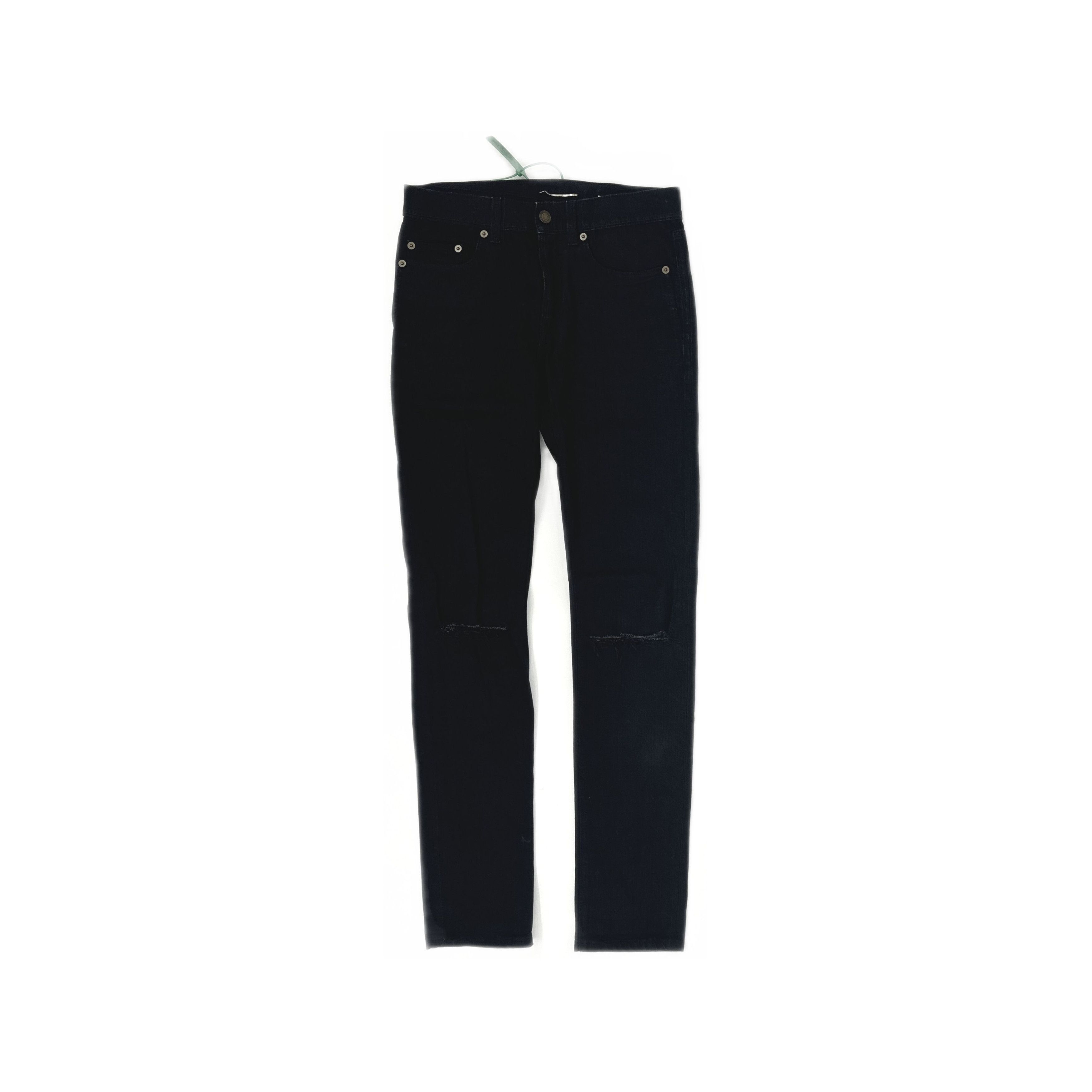 Saint Laurent Paris Saint Laurent Black Denim Jeans Size 27 Size US 27 - 1 Thumbnail
