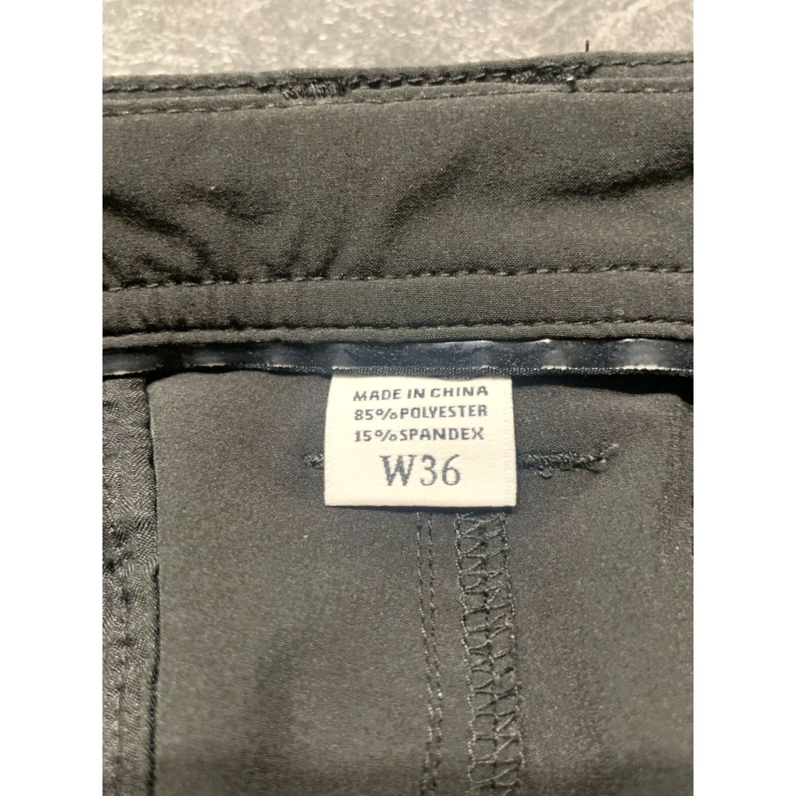 Footjoy FootJoy Men’s Golf Shorts Size 36 Black Chino Flat Front Casual Moisture-Wicking Stretch Size US 40 / EU 56 - 3 Thumbnail