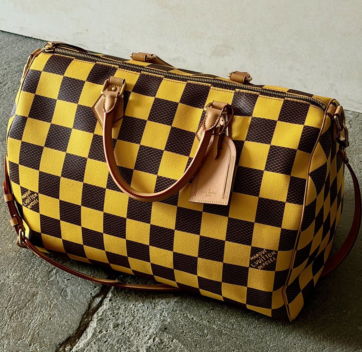 Louis Vuitton Louis Vuitton - Pharrell - 2024 Speedy 50 Bandoulière Damier Size ONE SIZE - 10 Thumbnail
