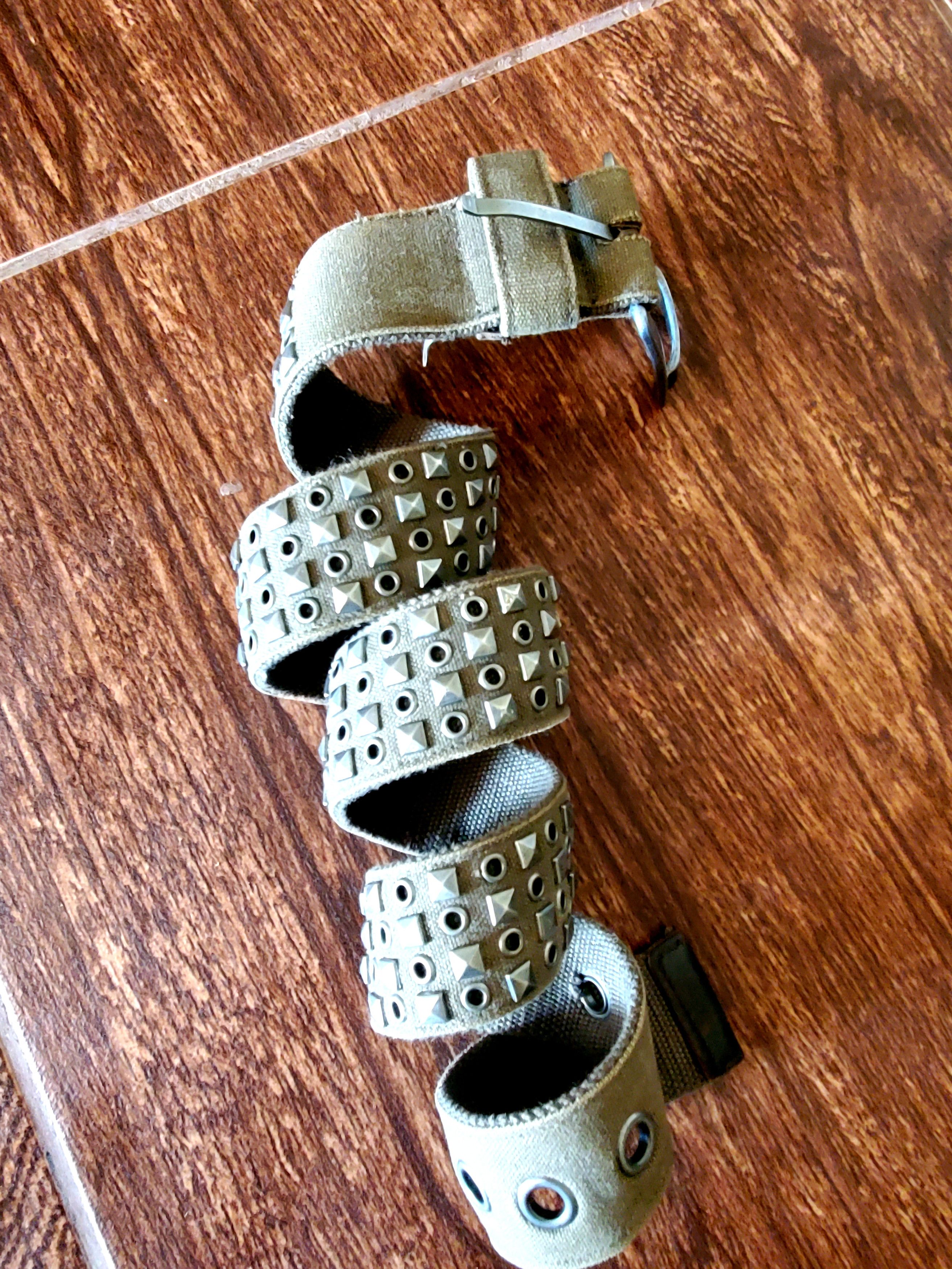 Hysteric Glamour × Japanese Brand × Vintage Vintage rhinestones Belt next BB Simon Style Size 32 - 1 Thumbnail