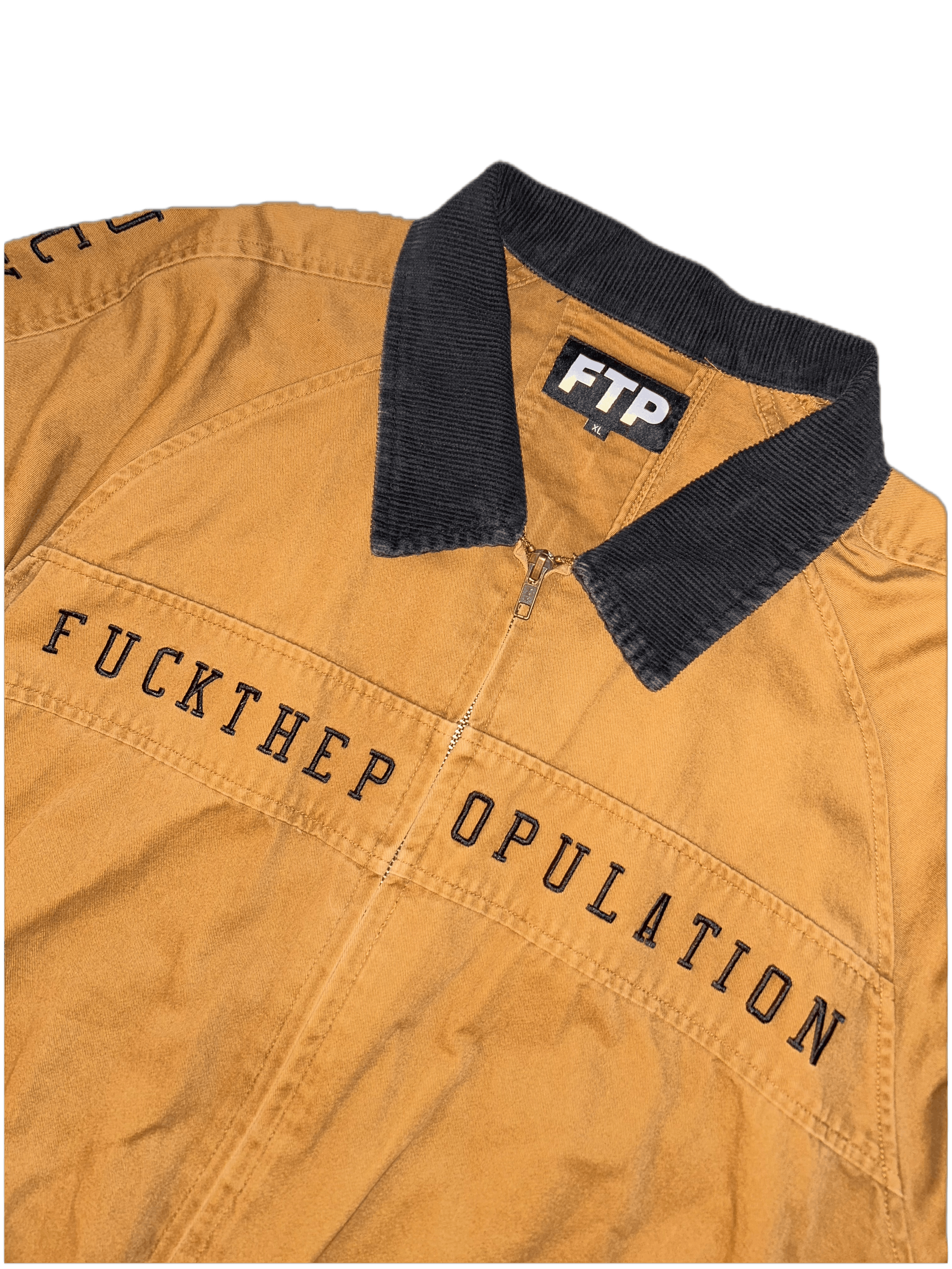 Fuck The Population FTP spell out jacket Size US XL / EU 56 / 4 - 4 Thumbnail