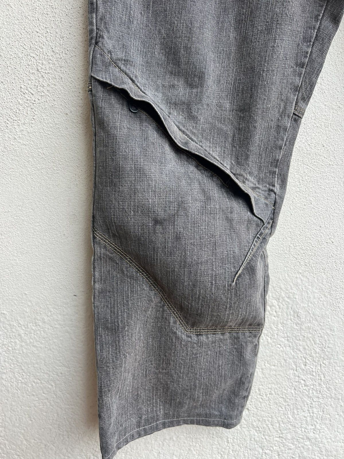 Japanese Brand × MasterPiece Vintage Masterpiece X Mad Hectic Multi Pocket Baggy Jeans Size US 36 / EU 52 - 10 Thumbnail