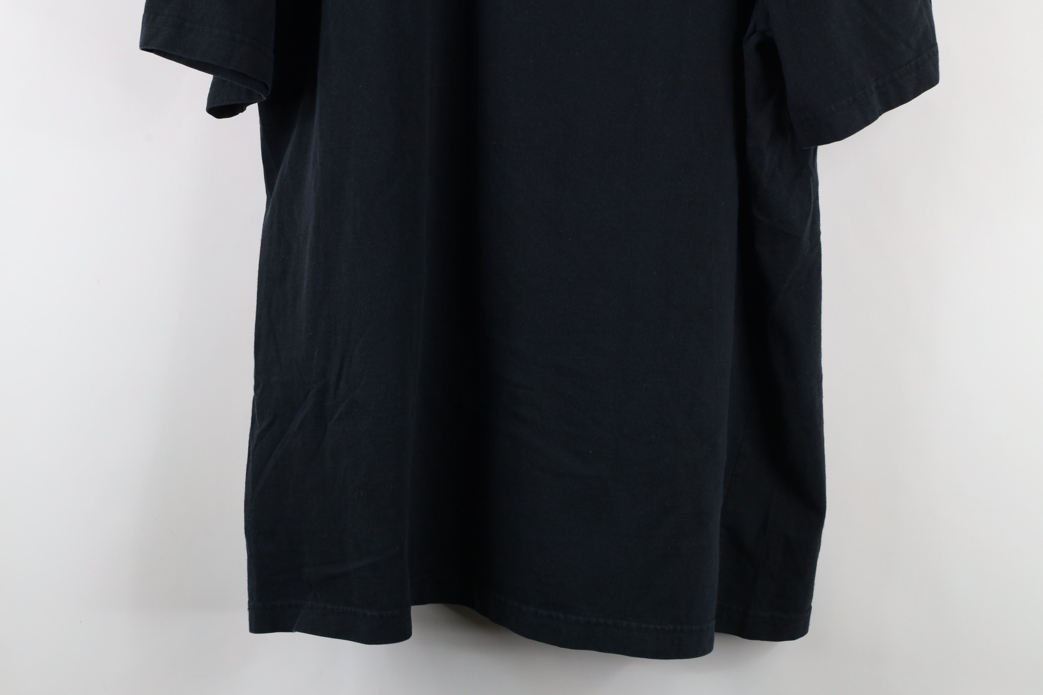 Lands' End × Vintage Vintage 90s Lands End Blank Heavyweight Cotton T-Shirt Black Size US L / EU 52-54 / 3 - 10 Thumbnail