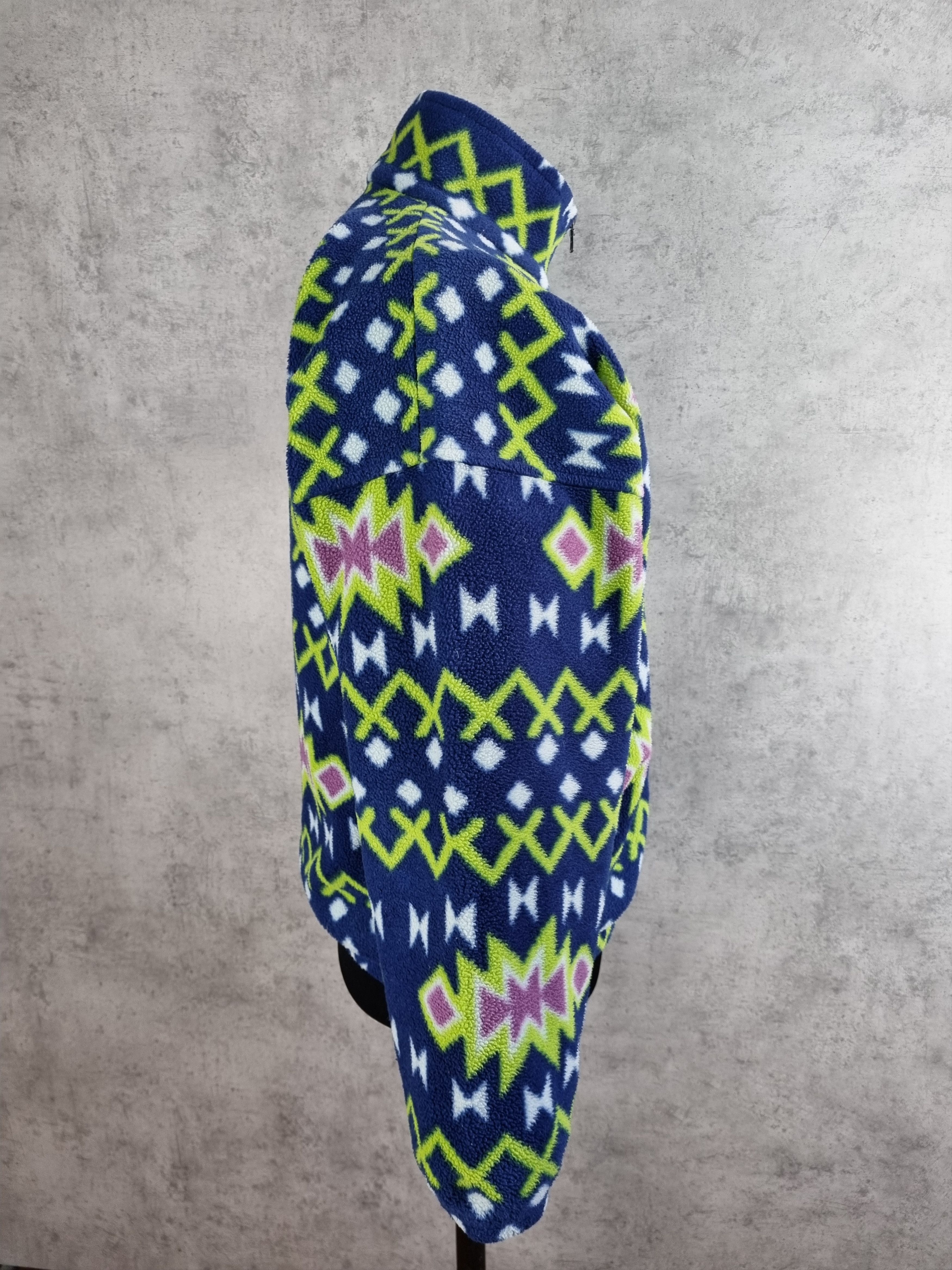 Kappa × Vintage 80s Rare Navajo Design Kappa Fleece Pullover Size US L / EU 52-54 / 3 - 19 Thumbnail