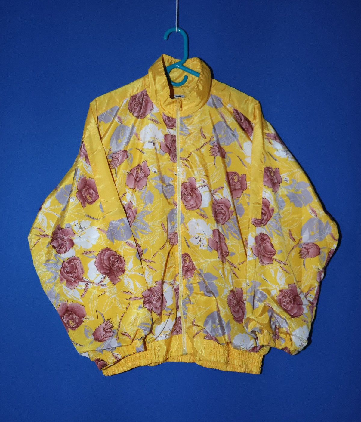 Vintage Floral Bomber Jacket Size US M / EU 48-50 / 2 - 2 Thumbnail