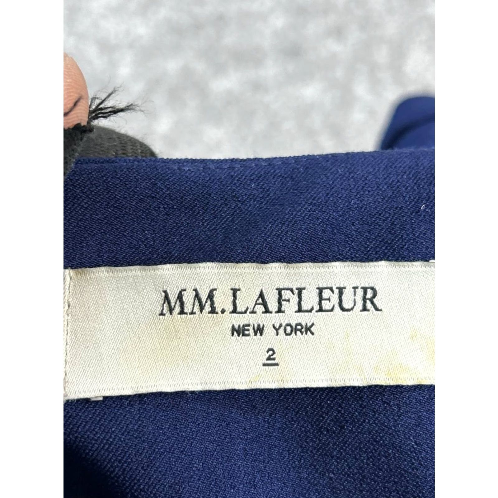 M.M.LaFleur MM.LaFleur Dress Womens 2 Blue Blouson Shirt? Size XS / US 0-2 / IT 36-38 - 3 Thumbnail