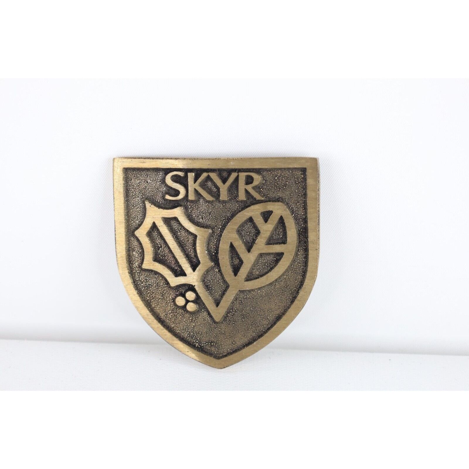 Vintage Vintage 70s Skyr Skiing Dynabuckle Provo Utah Belt Buckle Size ONE SIZE - 1 Thumbnail