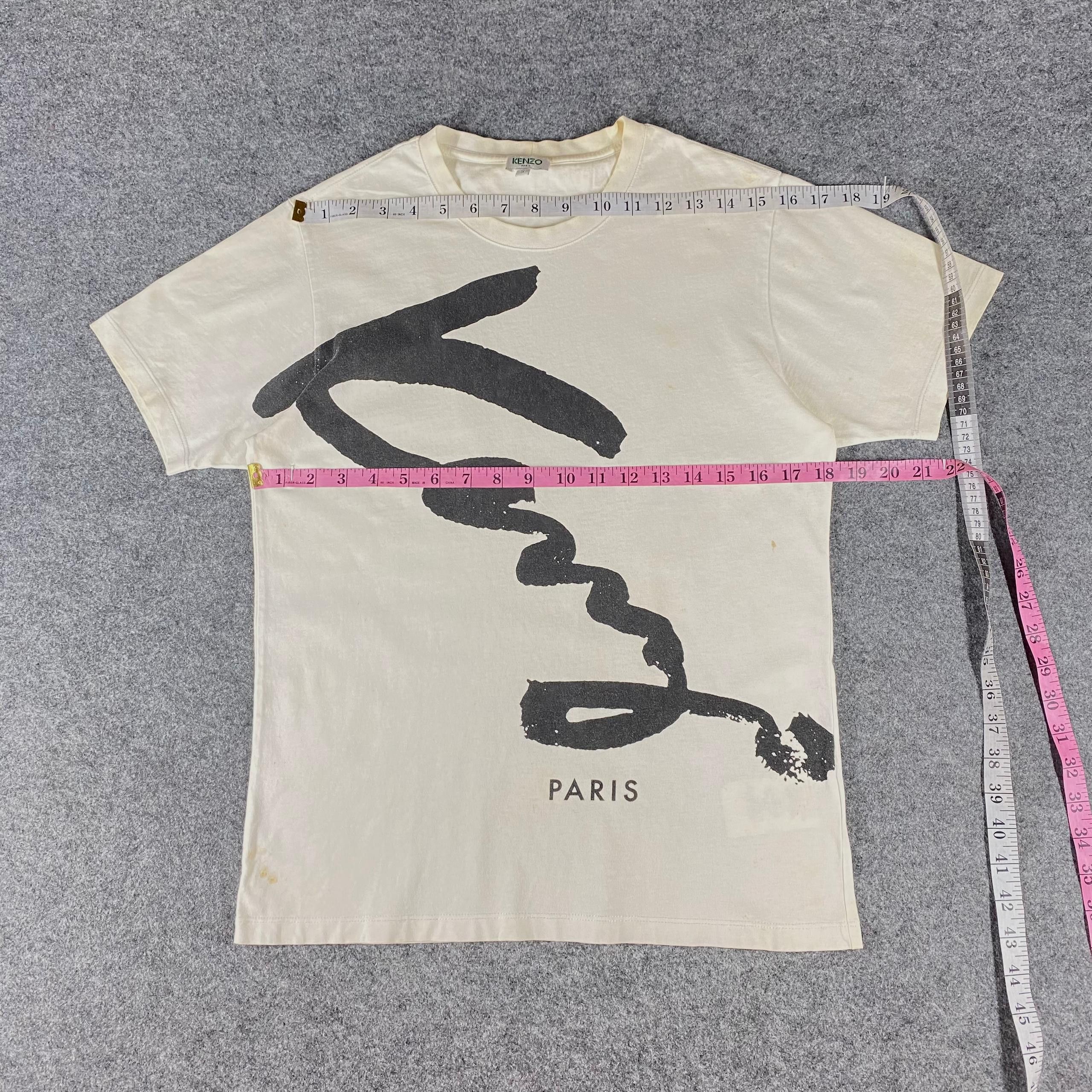 Kenzo Vintage Kenzo Paris Spell Out Tshirt Size US S / EU 44-46 / 1 - 7 Thumbnail