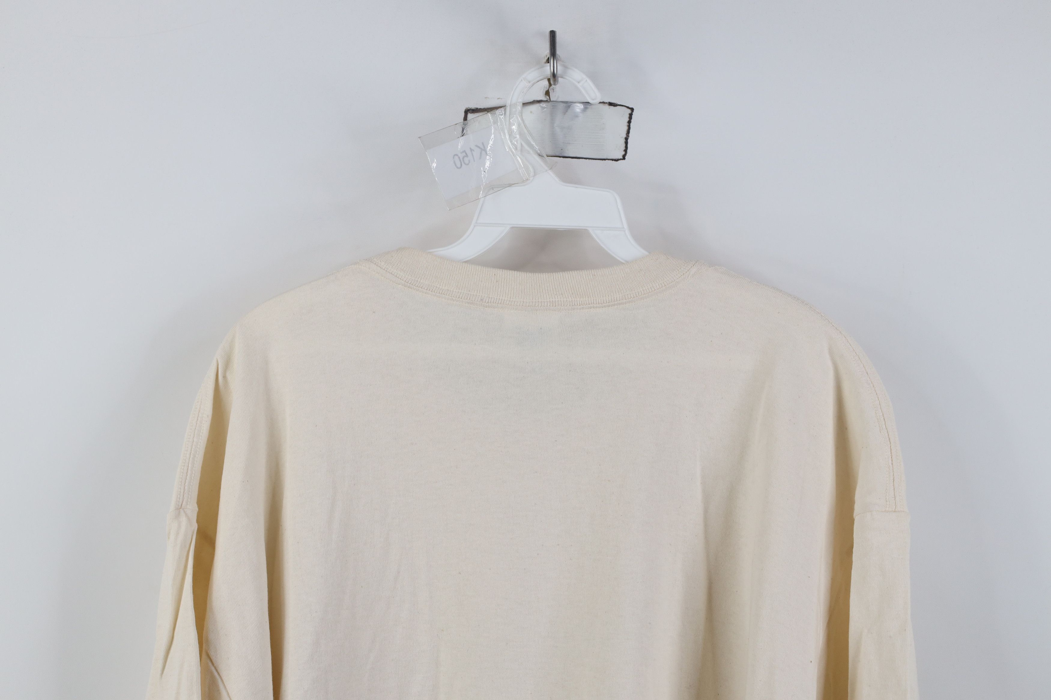 Vintage Deadstock Vintage 90s Y2K Streetwear Heavy Cotton T-Shirt Size US XL / EU 56 / 4 - 7 Thumbnail