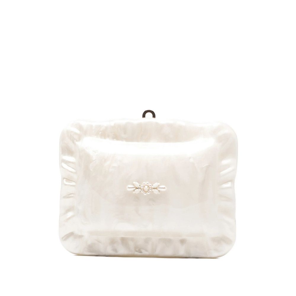 Simone Rocha Simone Rocha WHITE Clutch Bags Size ONE SIZE - 1 Thumbnail