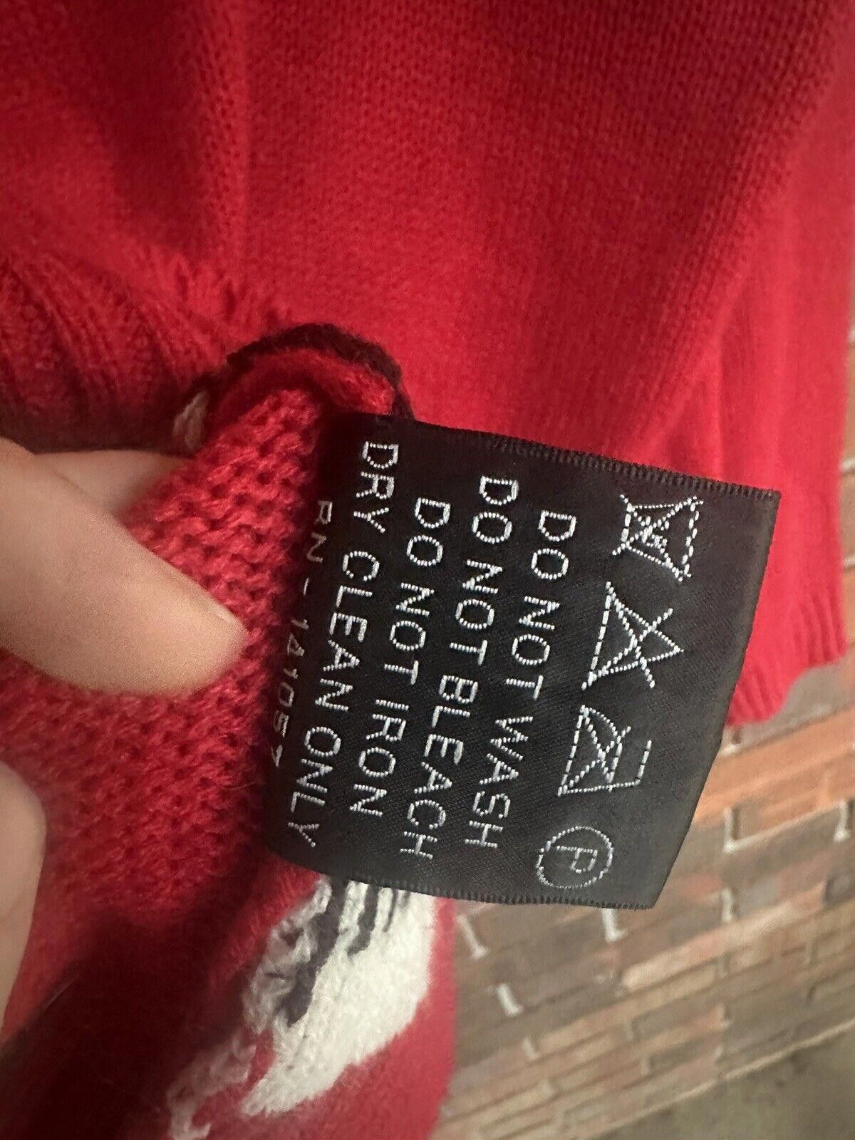 Designer American Stitch Boys Christmas Sweater Red Xl Extra Large Size US S / EU 44-46 / 1 - 5 Thumbnail