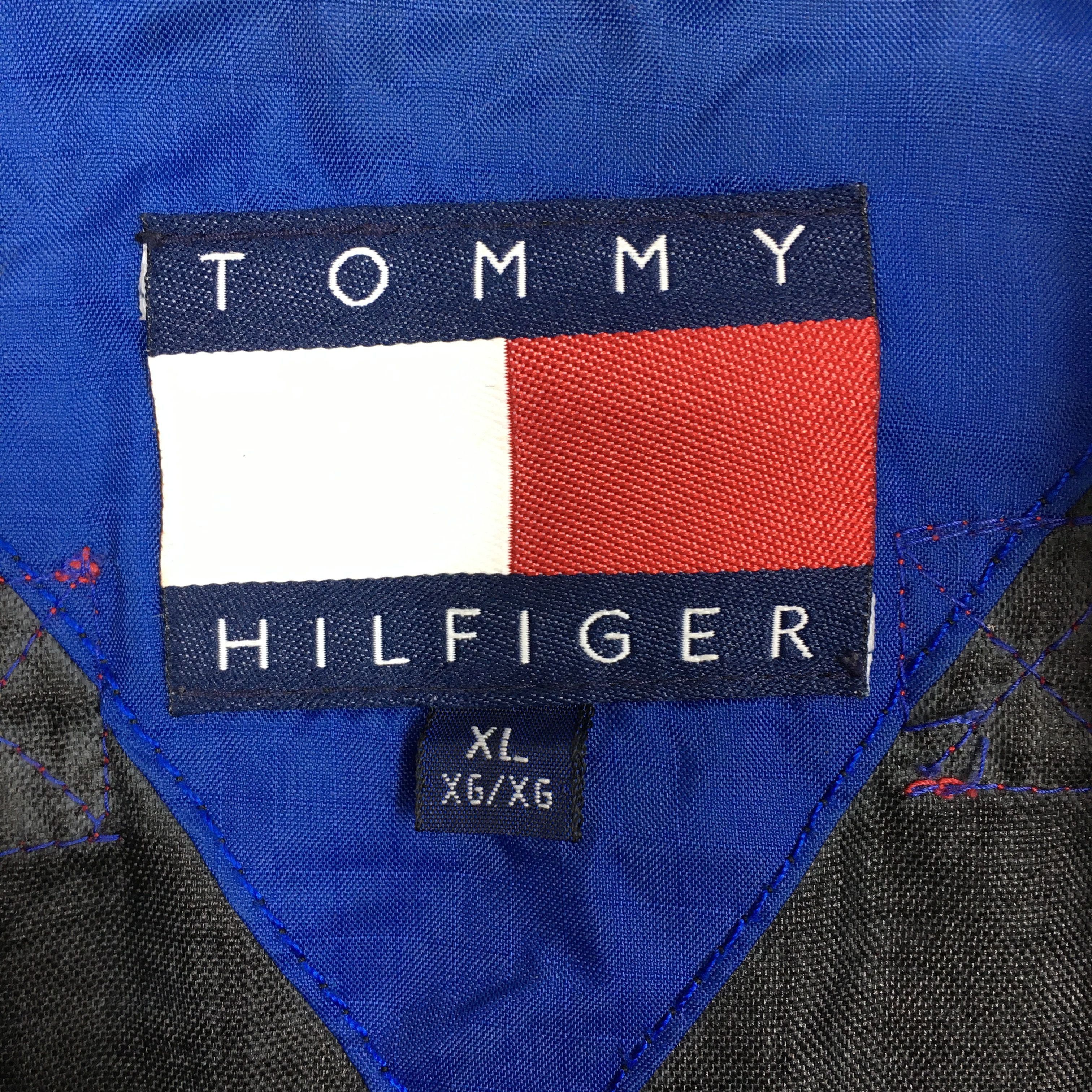 Tommy Hilfiger Vintage Tommy Hilfiger Red Hoodie Zipper Jacket XLarge Size US XL / EU 56 / 4 - 4 Thumbnail