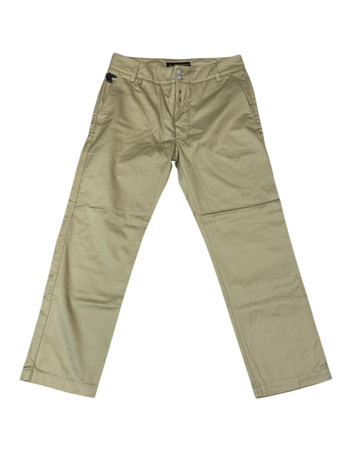 Vivienne Westwood Anglomania Logo Chino Trousers W34 L30 XL