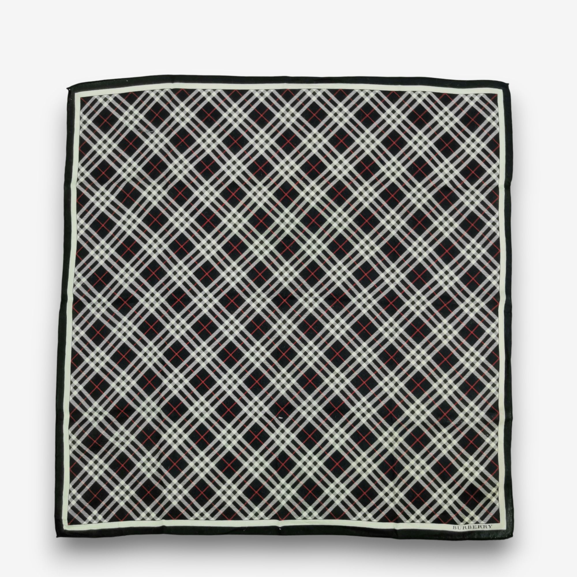Burberry Vintage Burberry Handkerchief Pocket Square Bandana Size ONE SIZE - 2 Thumbnail