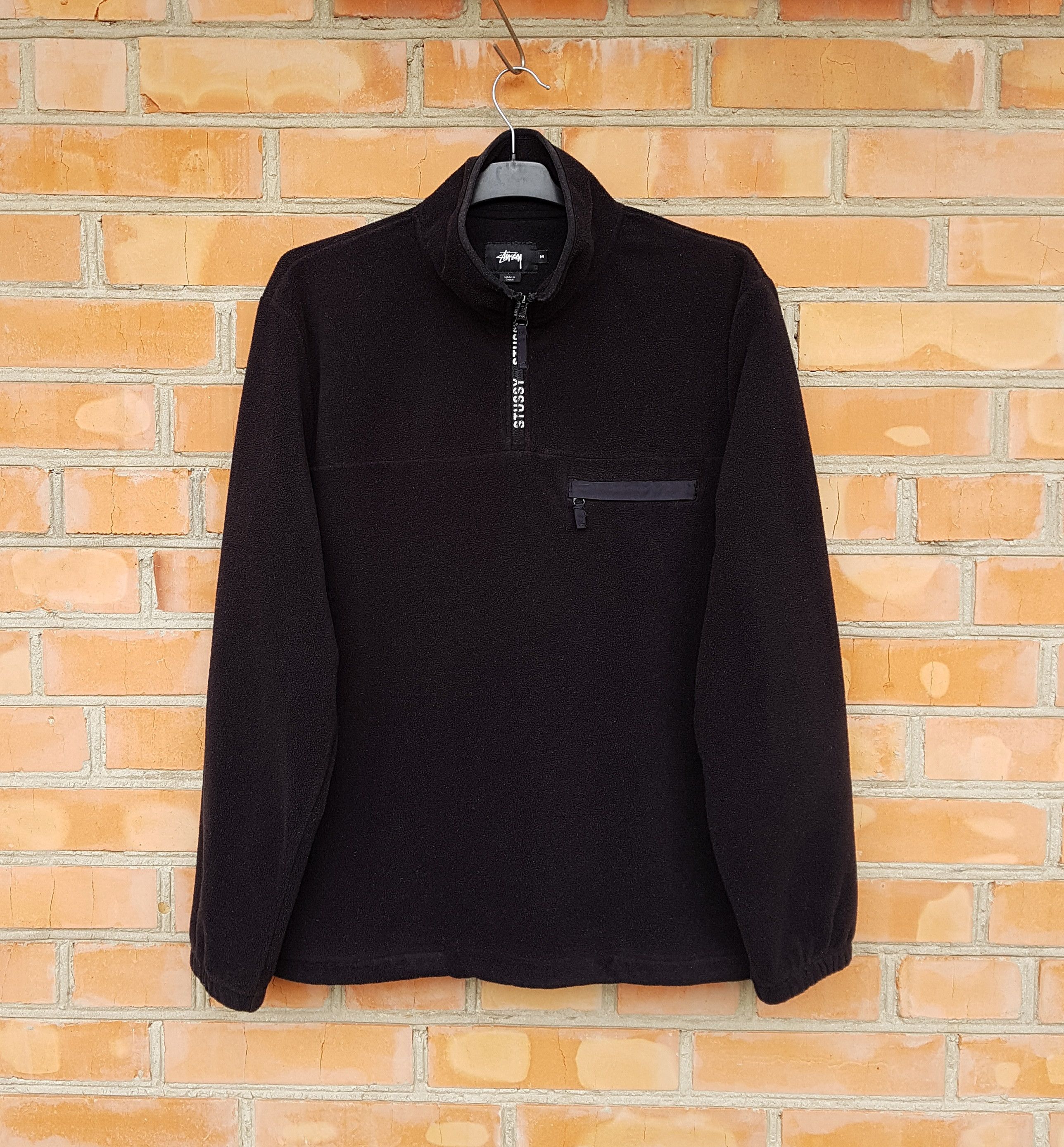 Stussy Stussy Front Pocket Quarter Zip Fleece sz M Size US M / EU 48-50 / 2 - 1 Thumbnail