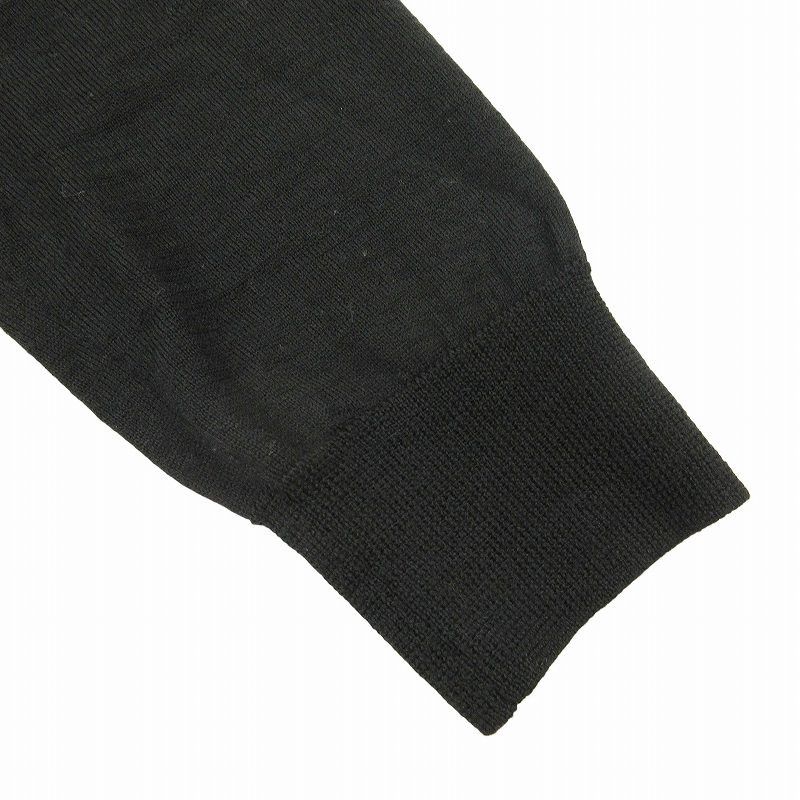 Comme des Garcons Homme Deux Sweater knit pullover long sleeve wool crewneck Black Size US M / EU 48-50 / 2 - 5 Thumbnail