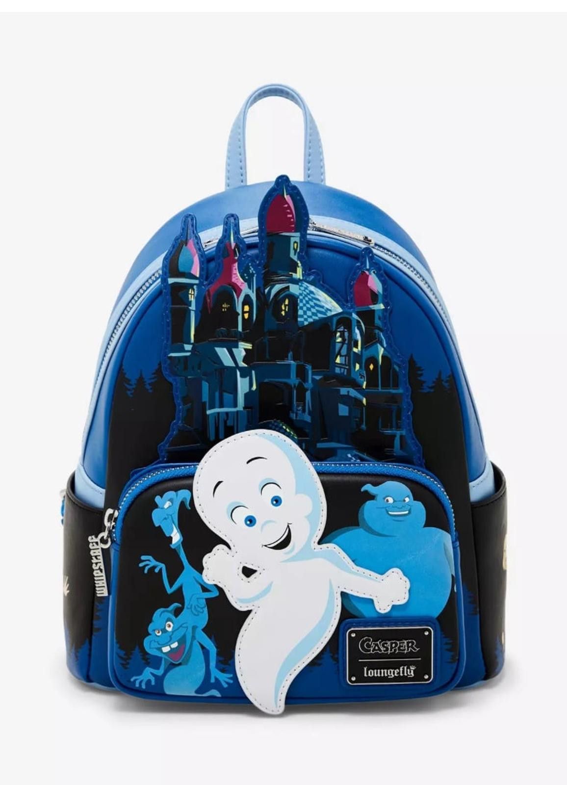 Loungefly Casper House & Ghosts GITD Mini Backpack