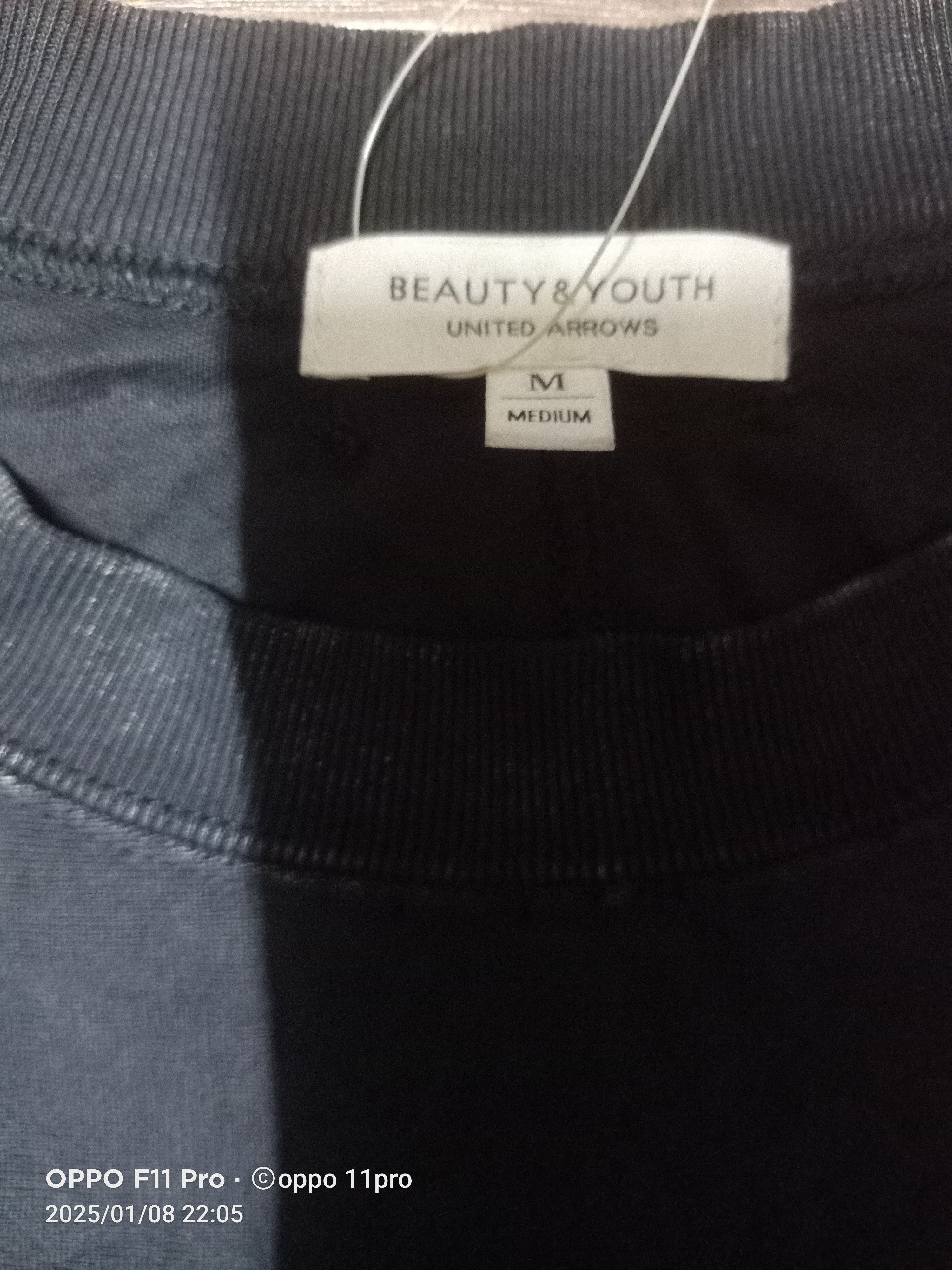 BEAUTY&YOUTH × Japanese Brand × United Arrows Narrow Black LongSleeve Tee Shirt Size US M / EU 48-50 / 2 - 2 Thumbnail