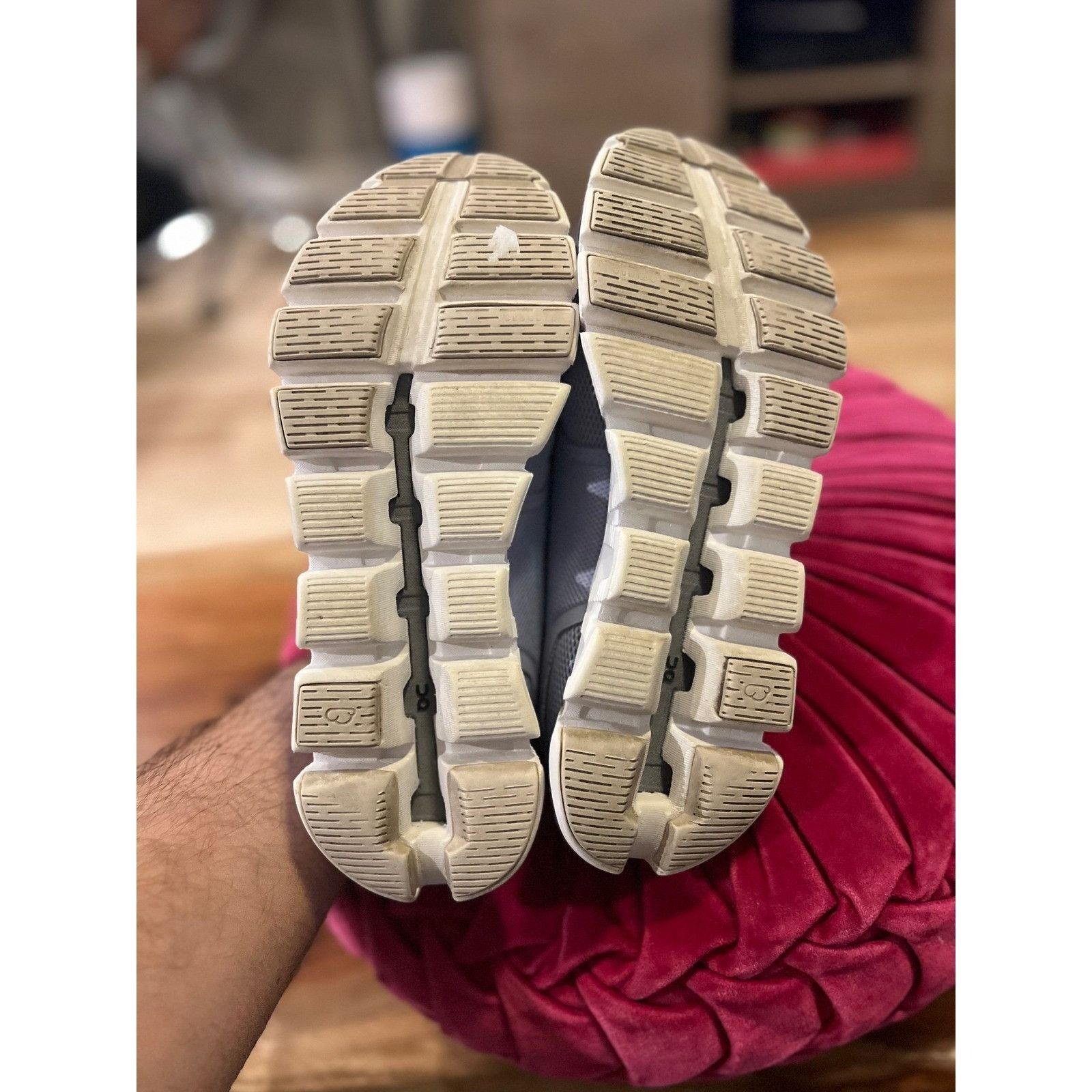 On On Cloud Women's Running Shoes Sneakers Lavender White Comfo Size US 8.5 / IT 38.5 - 5 Thumbnail