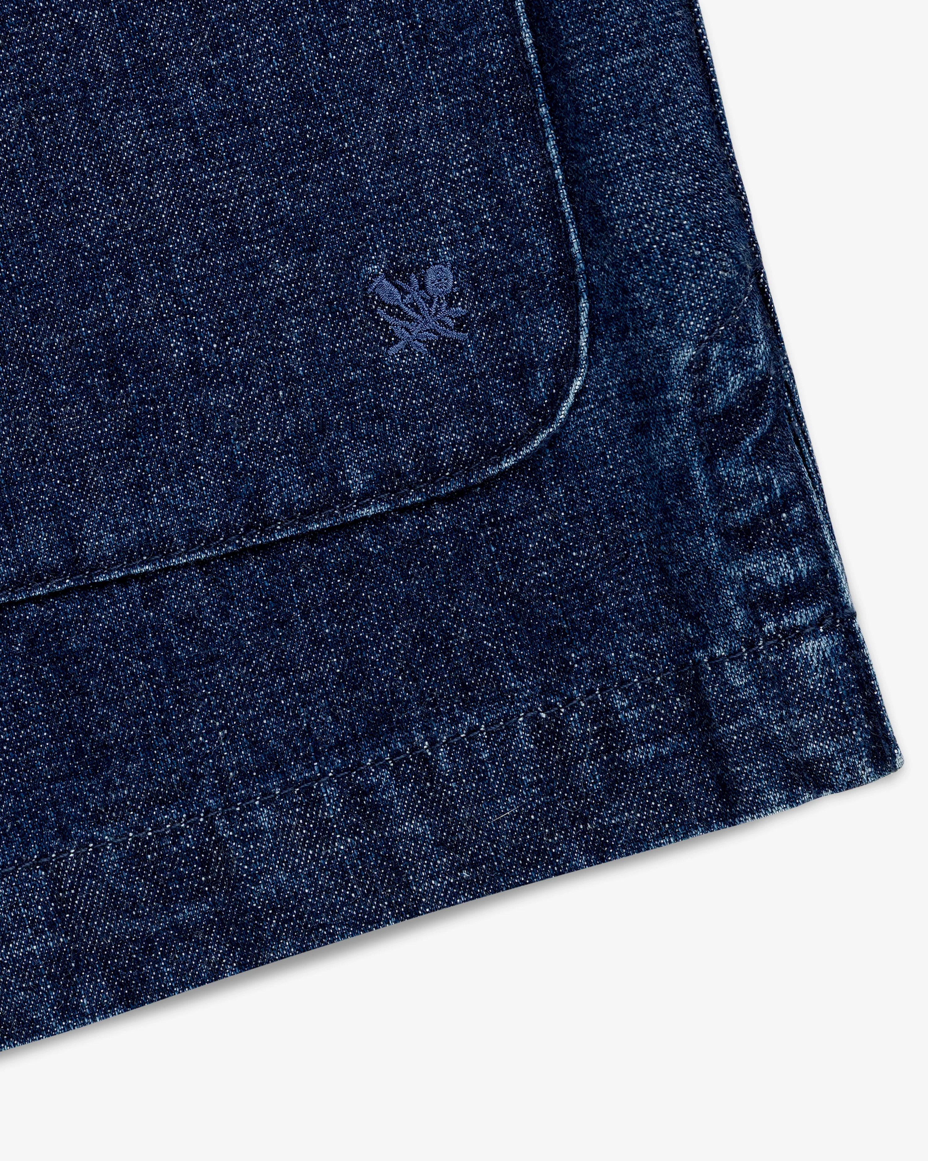 Aime Leon Dore Aime leon dore Collarband denim jacket Navy size LARGE Size US L / EU 52-54 / 3 - 13 Thumbnail