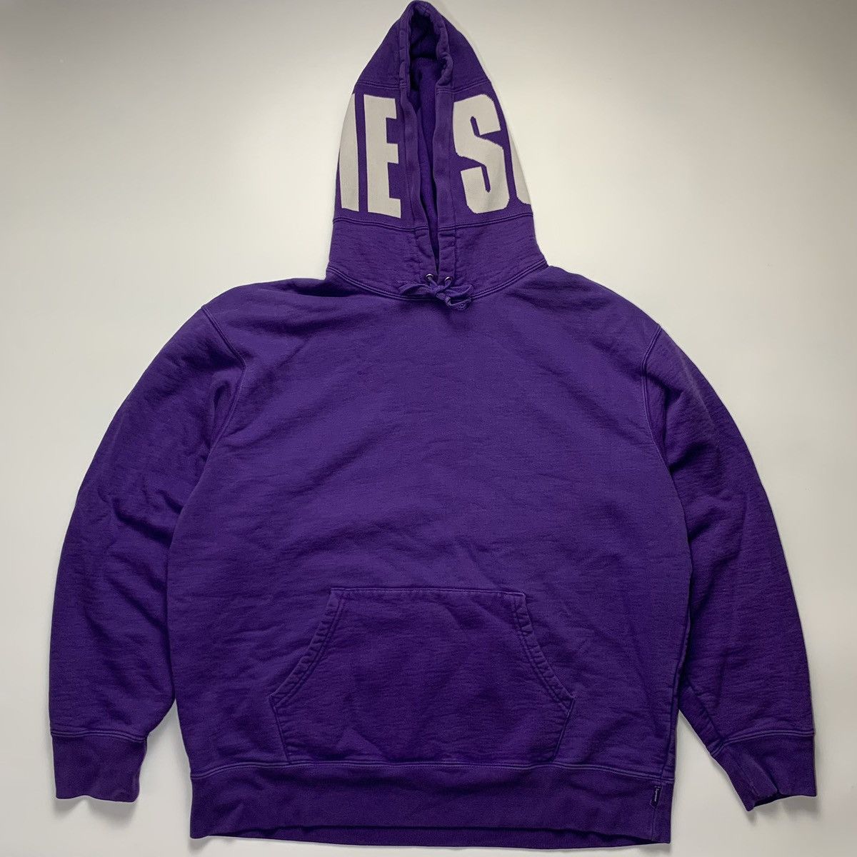 Other Hoodie Supreme Hood Logo Oversized Boxy Fit Purple Size US L / EU 52-54 / 3 - 1 Thumbnail