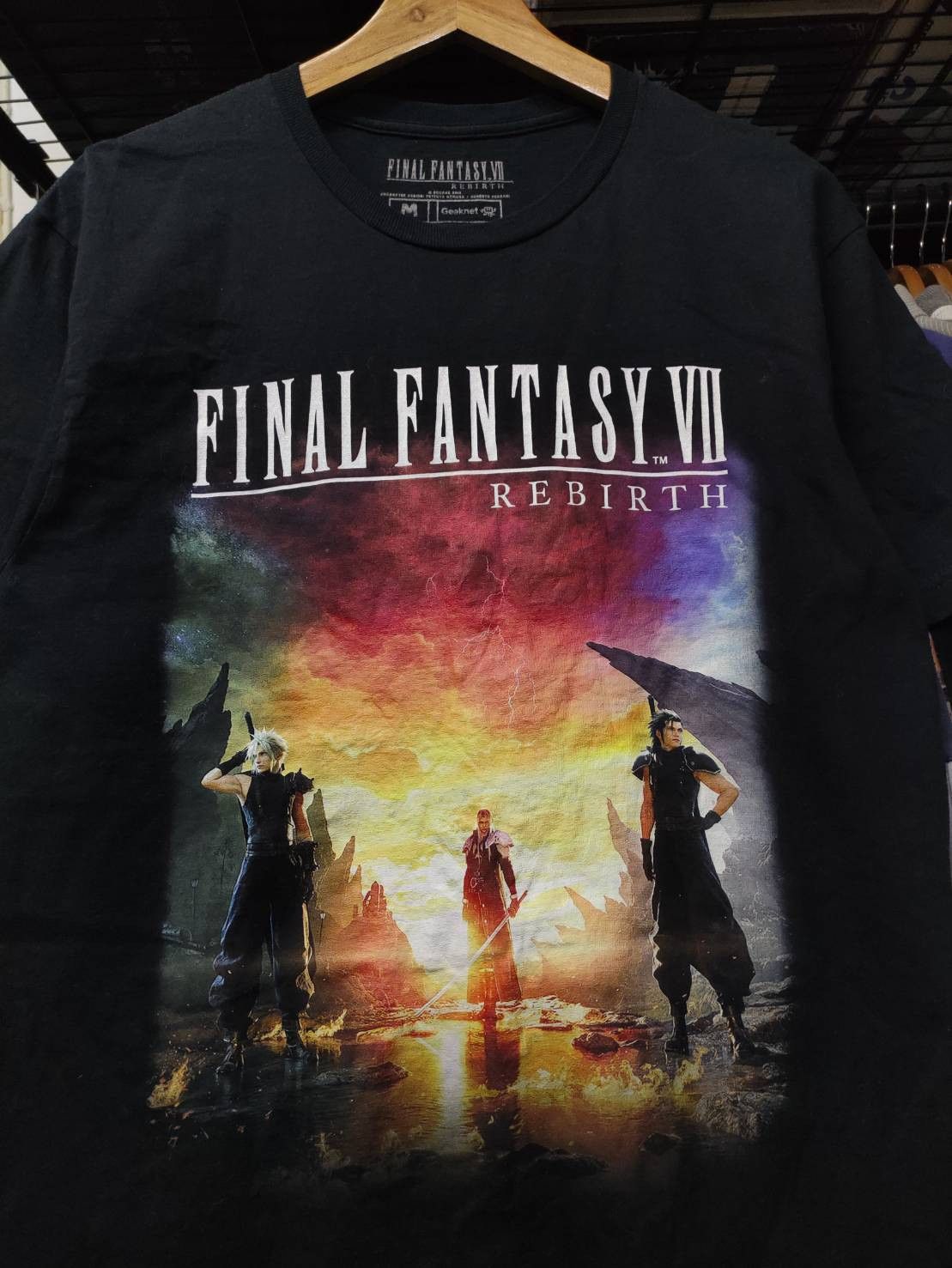 Playstation Rare! Final Fantasy VII Rebirth Official Game Promo Size US M / EU 48-50 / 2 - 1 Thumbnail