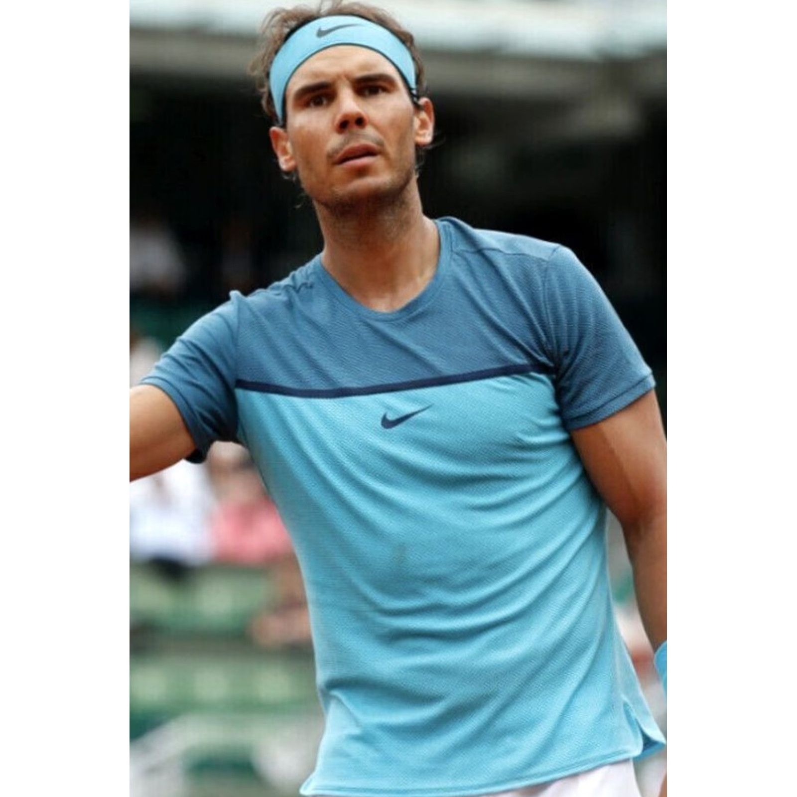 Nike Nike Rafael Nadal Tennis Shirt Mens Small Top 66-68 cm 47 cm Multicolor 728956-418 Size US S / EU 44-46 / 1 - 8 Thumbnail