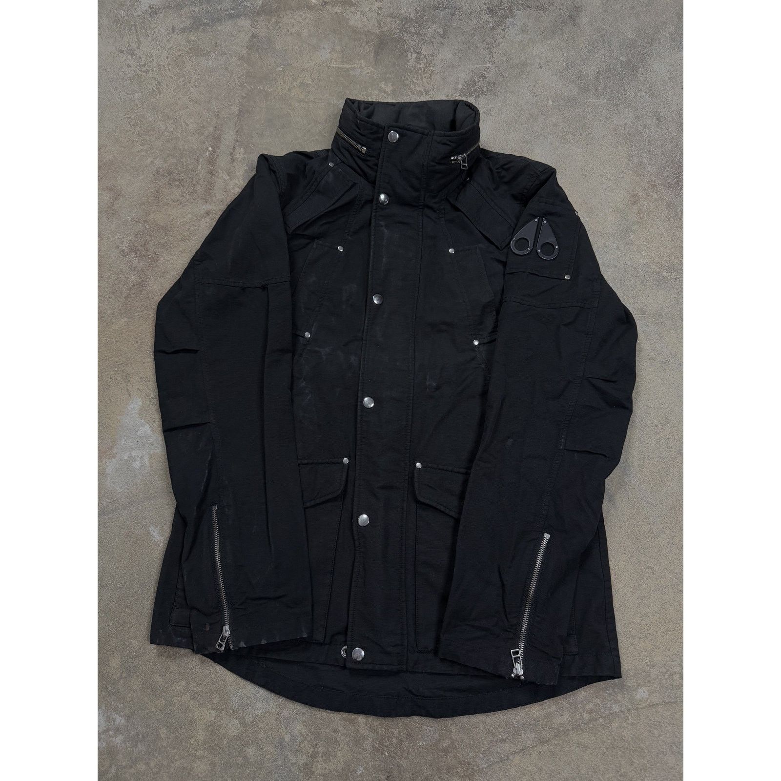 Moose Knuckles Jacket Black Medium Used