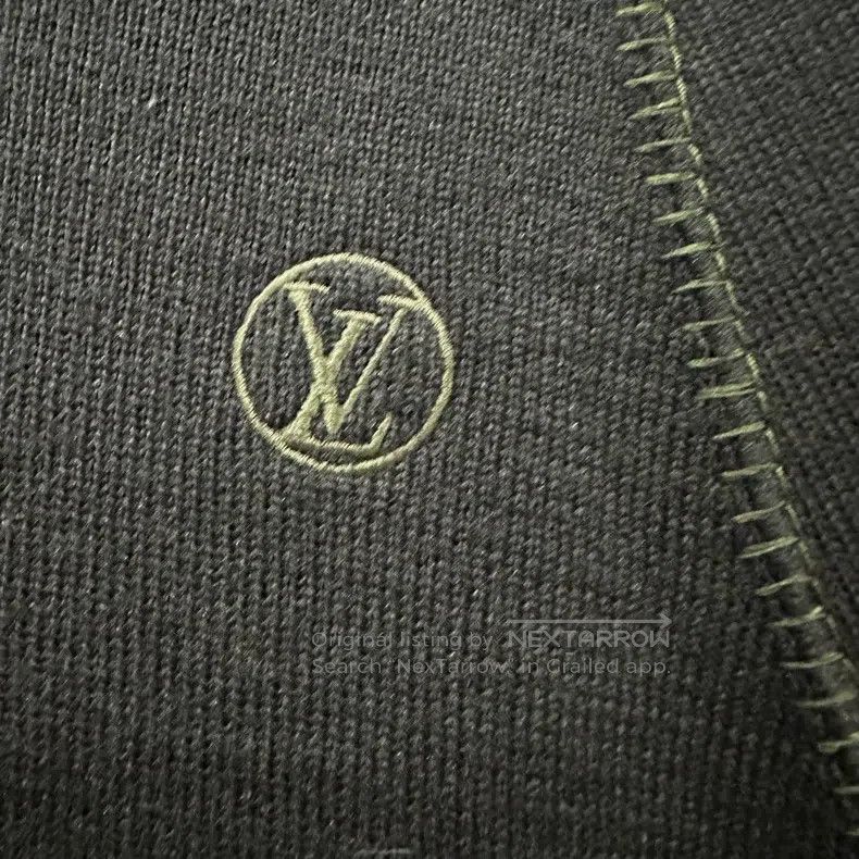 Louis Vuitton Louis Vuitton Reversed felt stitched hooded sweatshirt Size US L / EU 52-54 / 3 - 4 Thumbnail