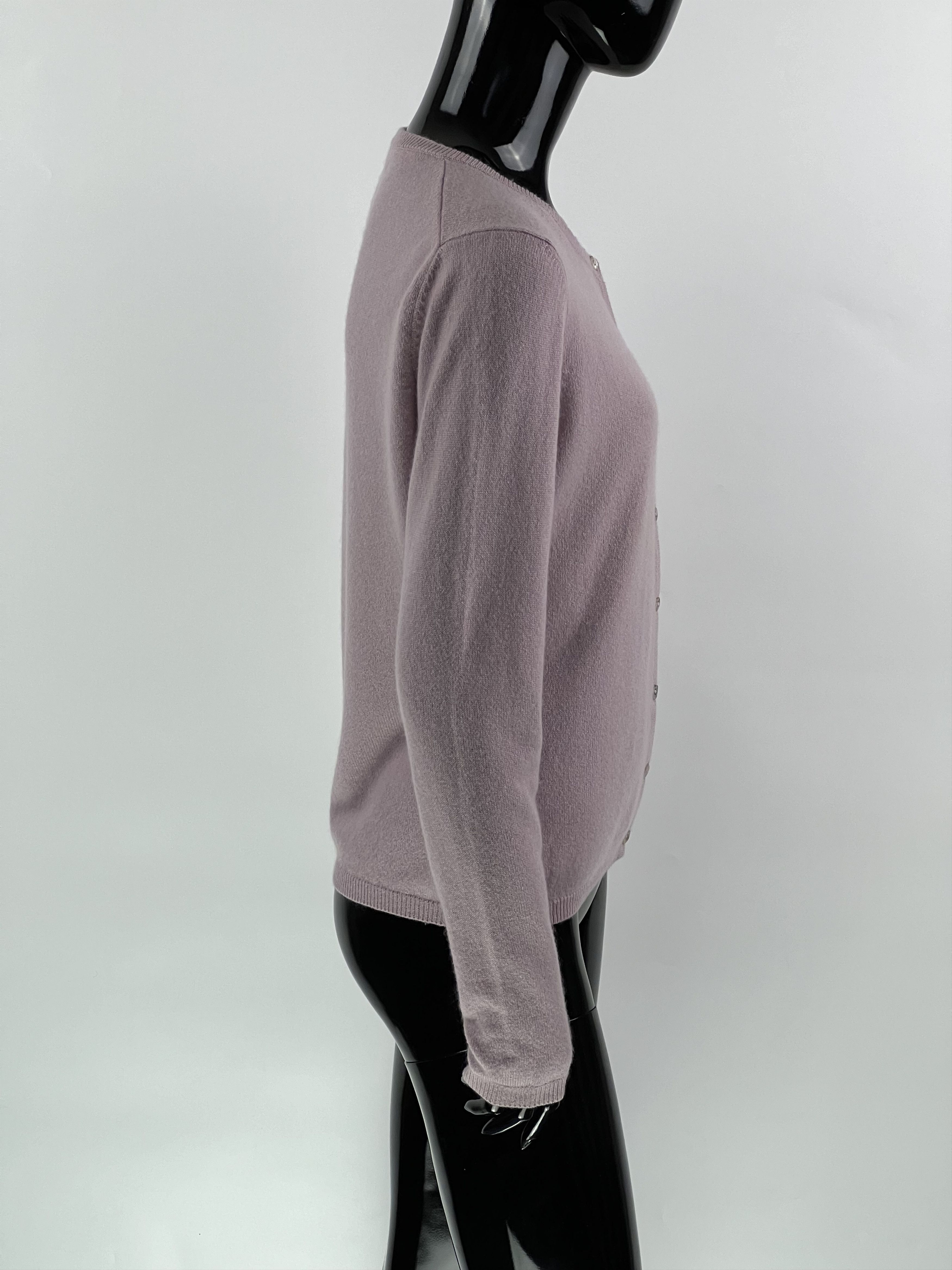 Other Annalisa Bucci Women's 100% Cashmere Cardigan Size IT42 Size M / US 6-8 / IT 42-44 - 2 Thumbnail