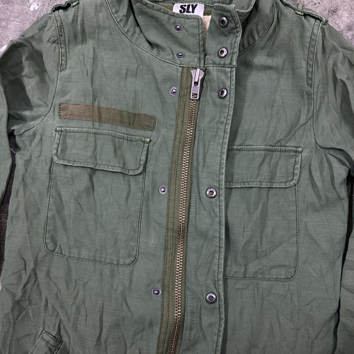 If Six Was Nine Vintage 2000 Sly Army Jacket Emo Punk Goth Lgb Mud Max Jeans Size US S / EU 44-46 / 1 - 3 Thumbnail