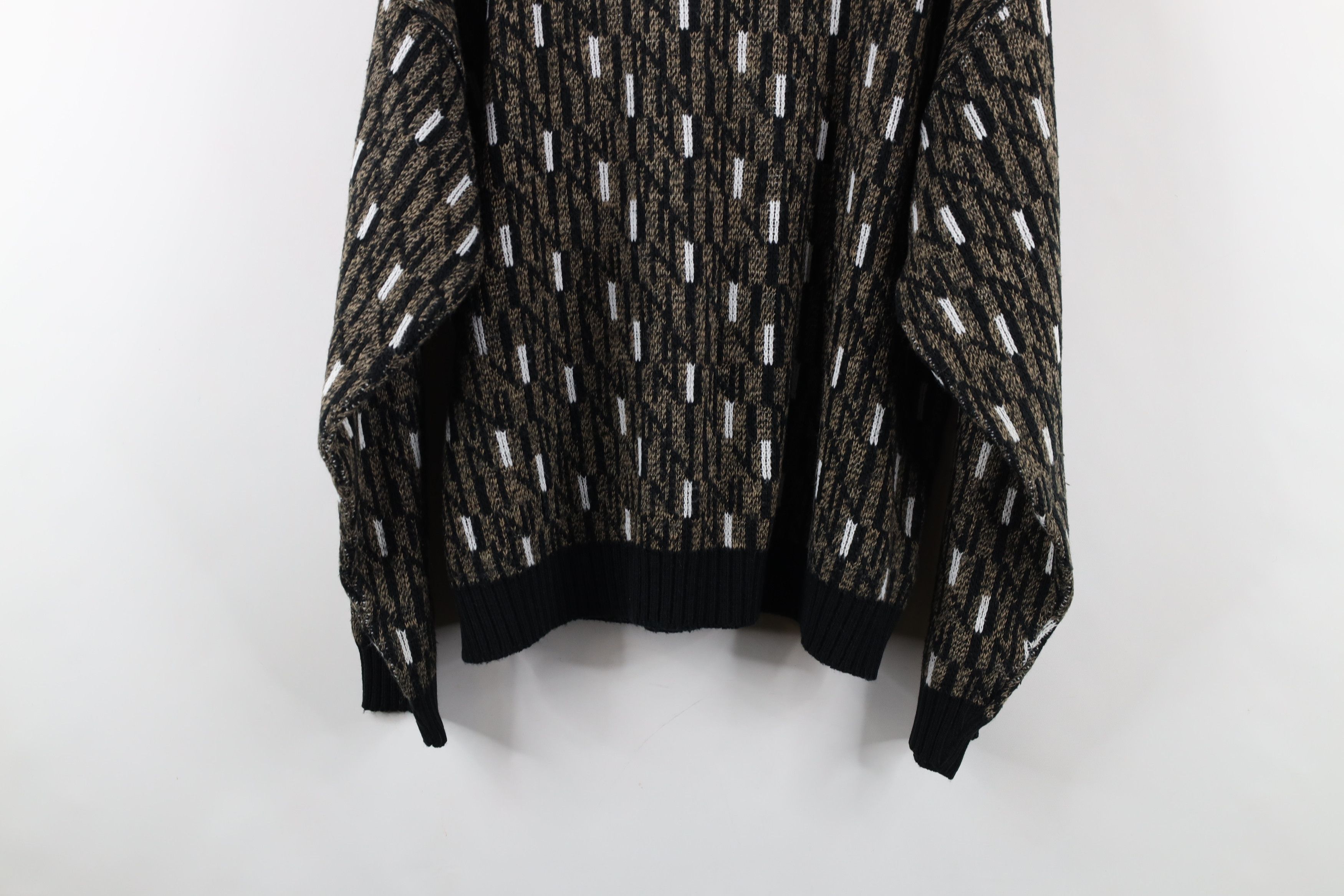 Vintage Vintage 90s Coogi Style Bassmaster Knit Crewneck Sweater USA Size US L / EU 52-54 / 3 - 10 Thumbnail