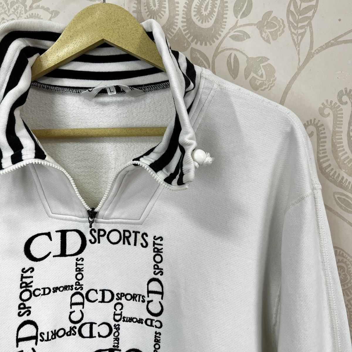 Christian Dior Monsieur Vintage 1980s Christian Dior Sports Monogram Sweatshirts Size US L / EU 52-54 / 3 - 6 Thumbnail