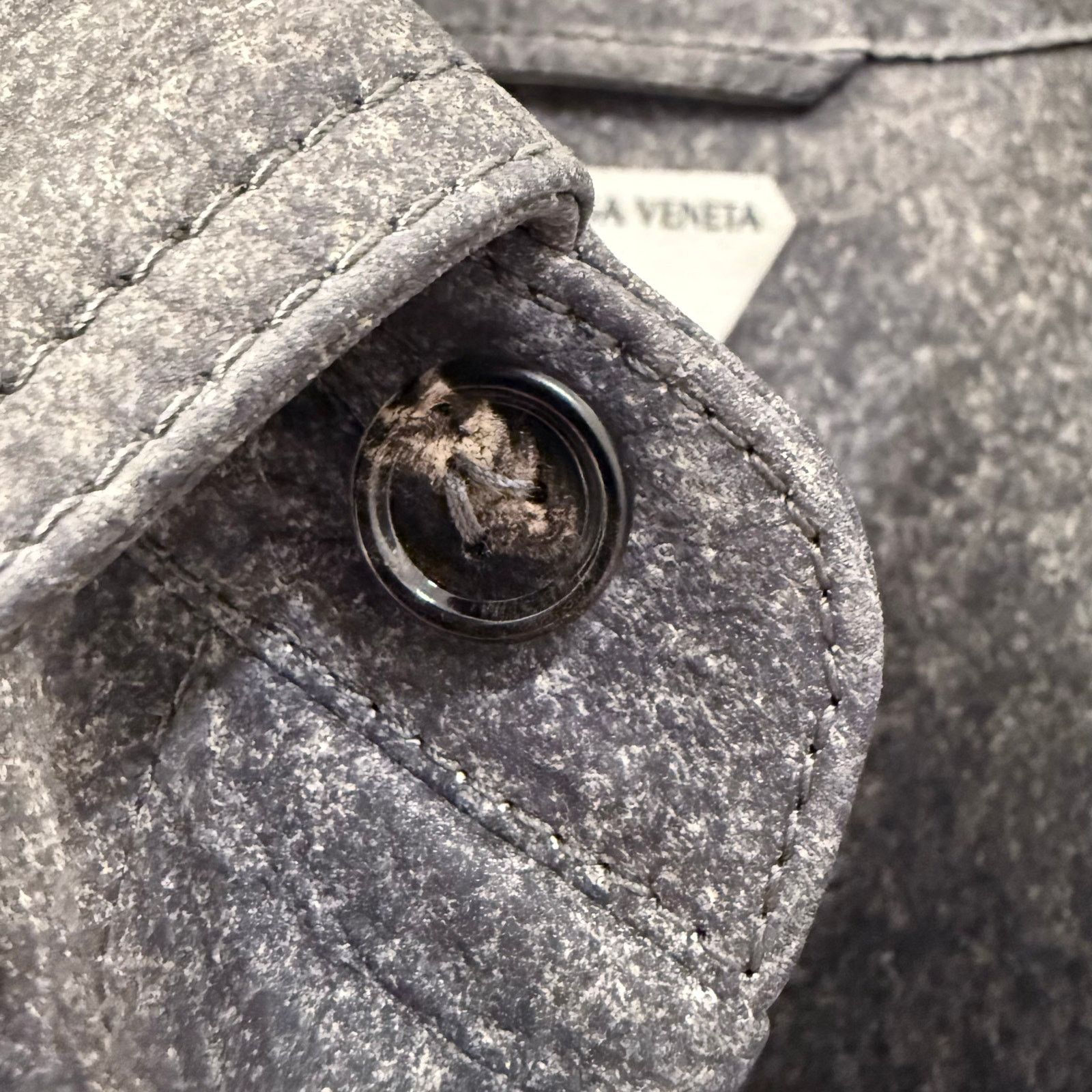 Bottega Veneta Bottega Veneta Flannel Print Lambskin Leather Overshirt 52 Size US L / EU 52-54 / 3 - 7 Thumbnail