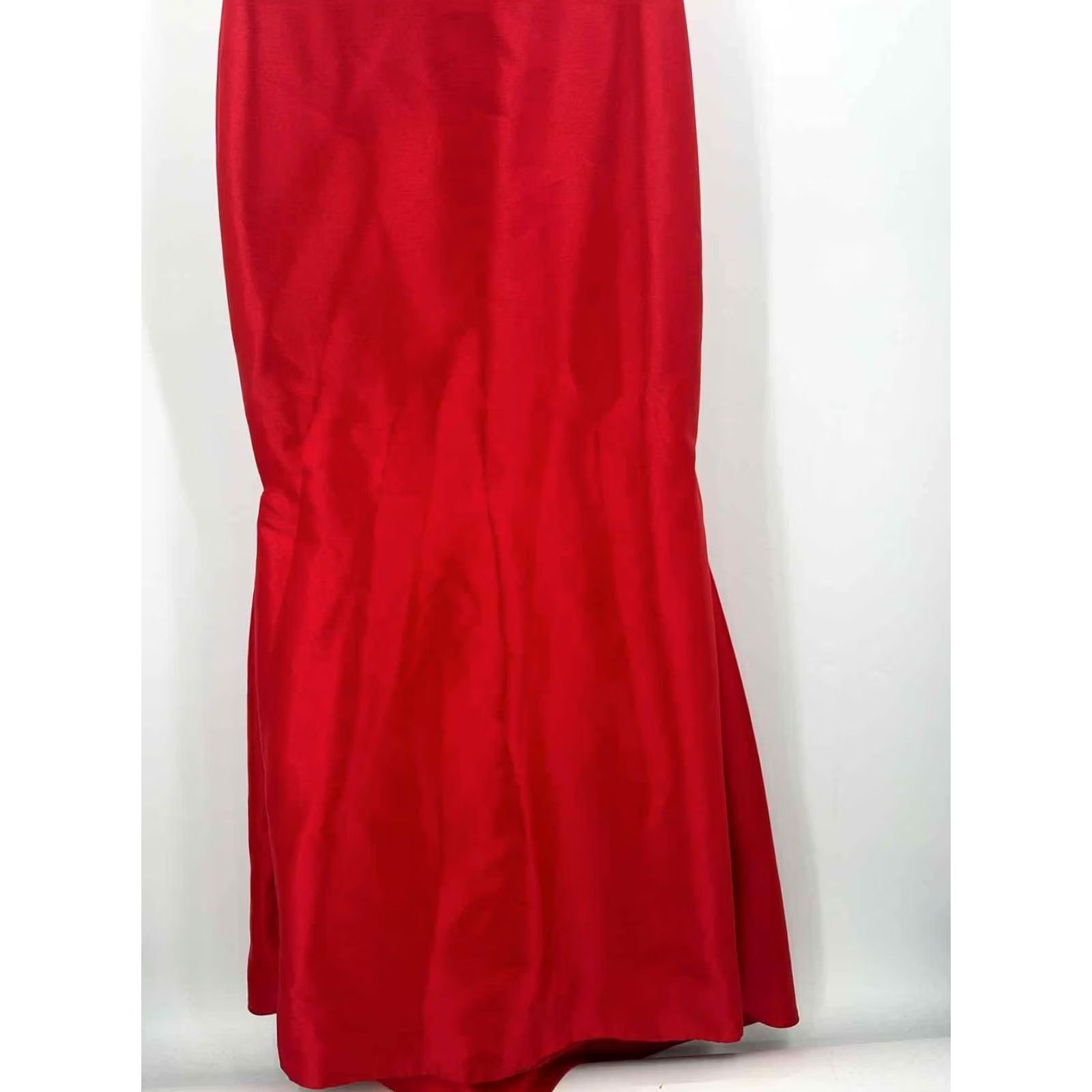 Vintage Pamella Roland Red Maxi Evening Gown 8 - Pre-Owned Size M / US 6-8 / IT 42-44 - 2 Thumbnail
