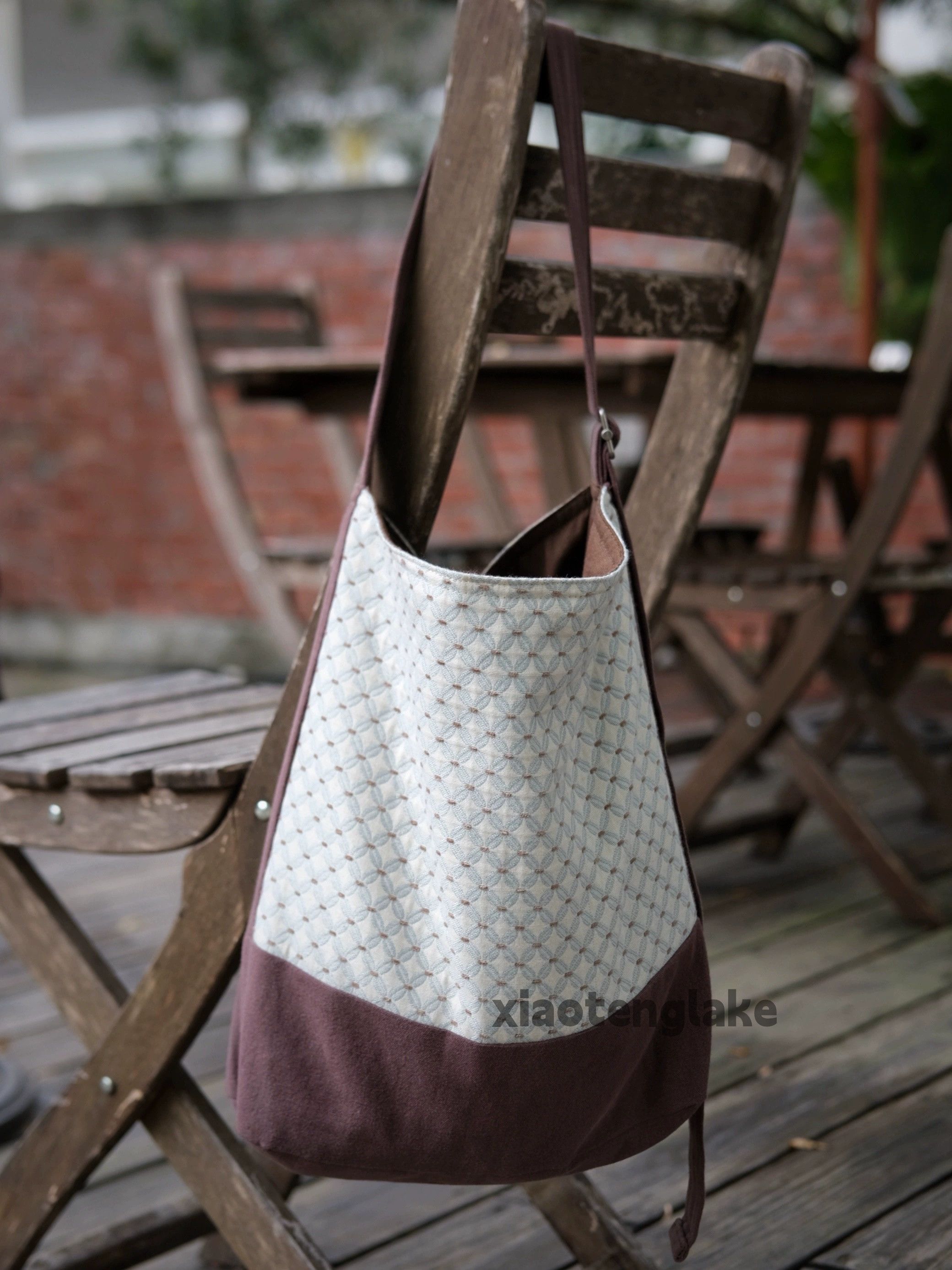 Vintage Unisex outdoor utility mountain shoulder patchwork bag Size ONE SIZE - 3 Thumbnail