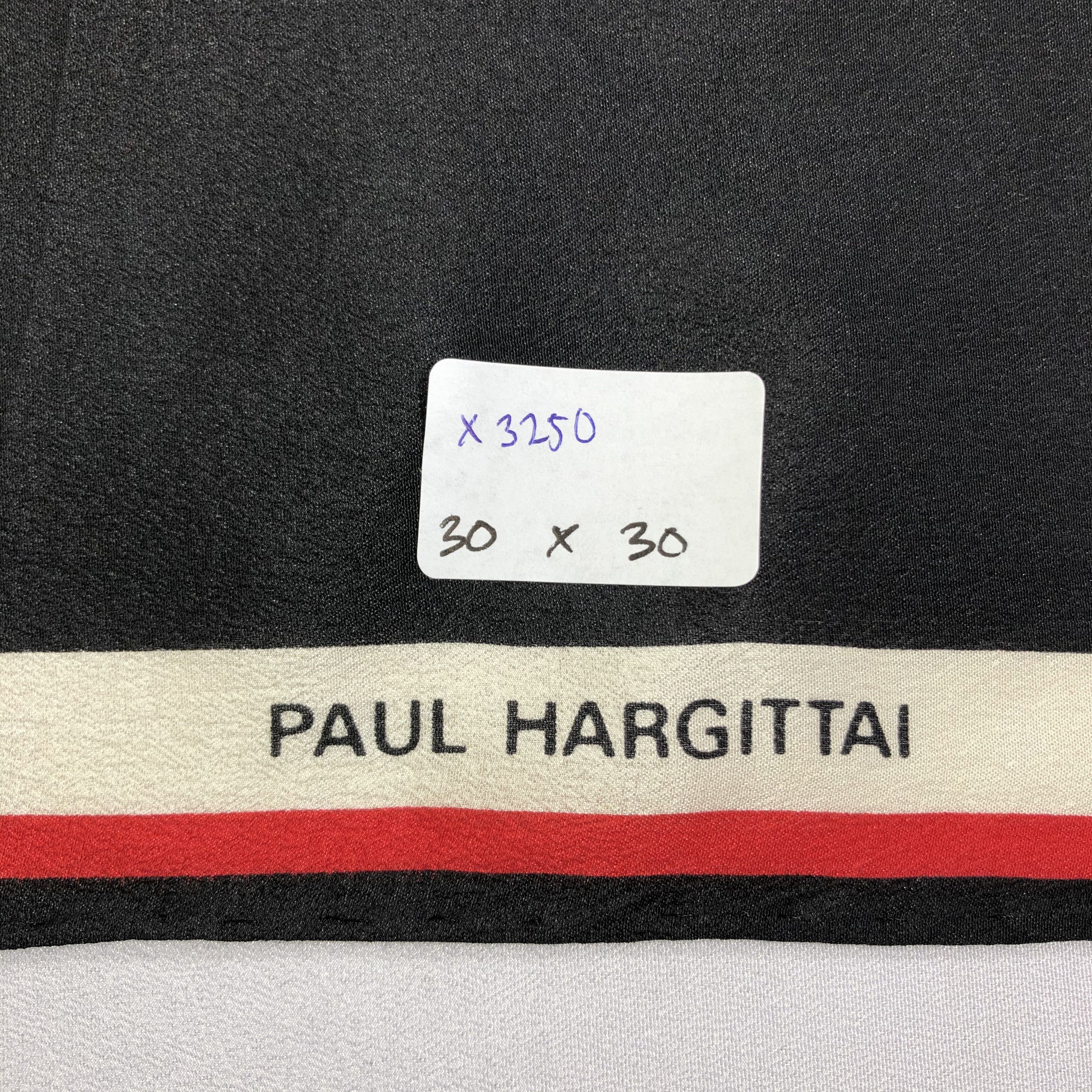 Vintage Vintage Paul Hargittai Silk Scarf Size ONE SIZE - 6 Thumbnail