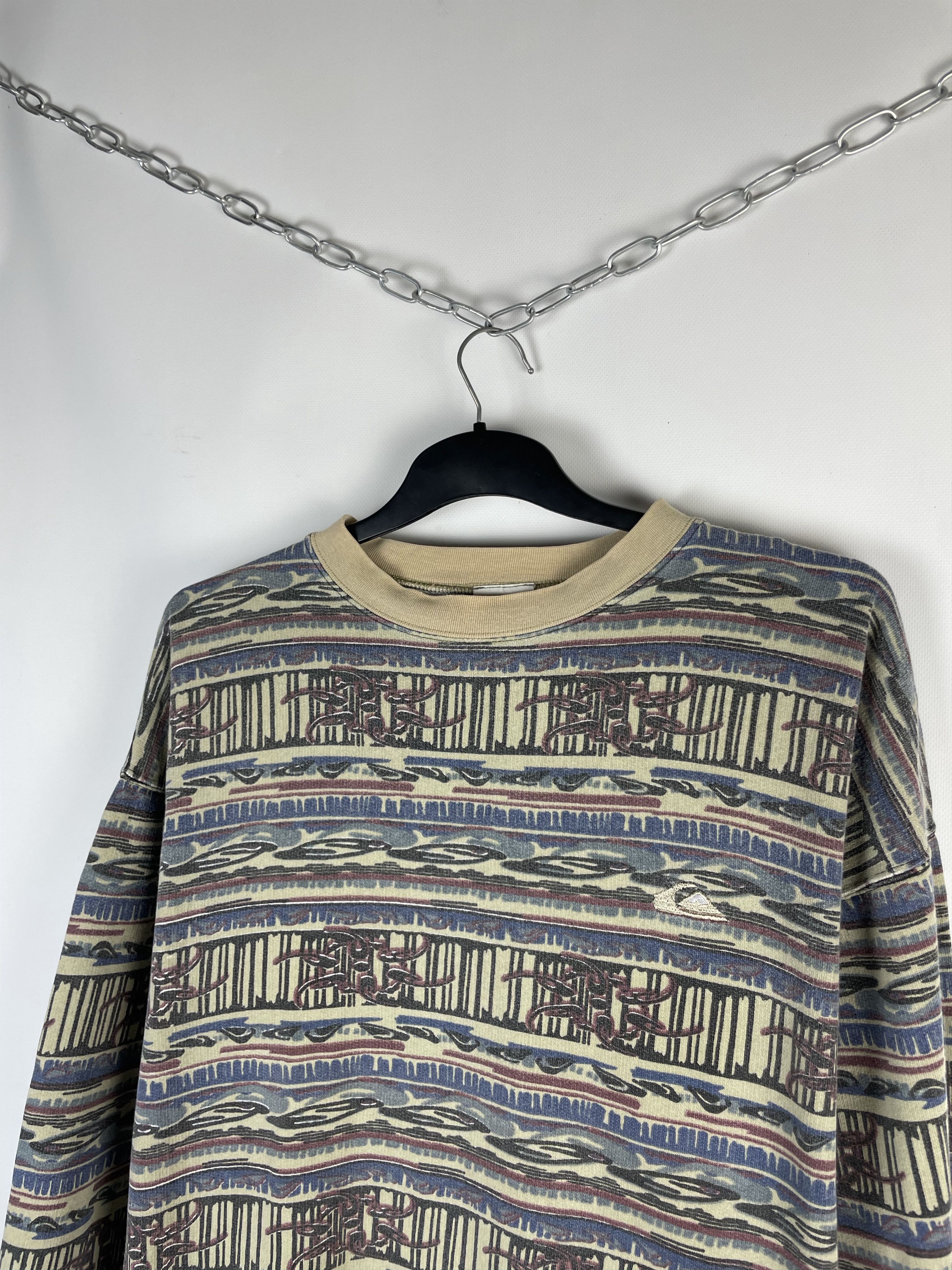 Quiksilver Vintage 90s Surf Quicksilver Sweatshirts Size US XL / EU 56 / 4 - 5 Thumbnail