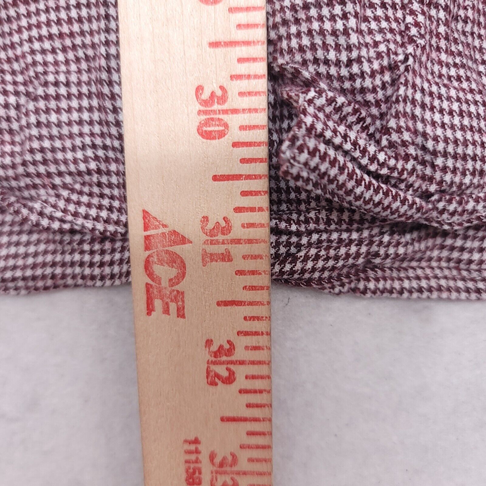 Jack Victor Jack Victor Button Up Shirt Mens Size Extra Large XL Maroon Size US XL / EU 56 / 4 - 7 Thumbnail