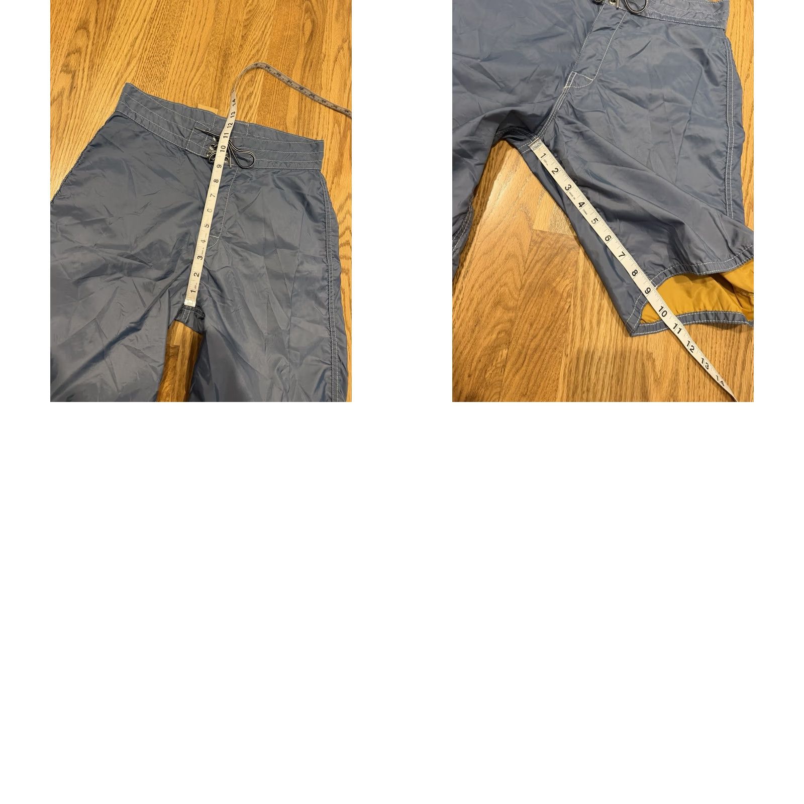 Vintage VINTAGE Birdwell Beach Britches Board Shorts Mens 29 Blue Pocket Drawstring Surfing shirt? Size US 29 - 8 Thumbnail