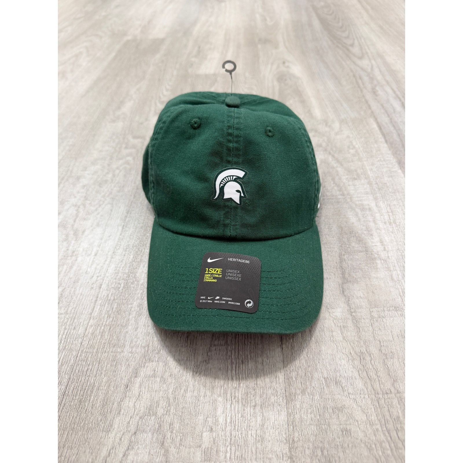 Nike Nike Heritage 86 Michigan State Spartans Hat Adult NEW NWT Size ONE SIZE - 1 Thumbnail