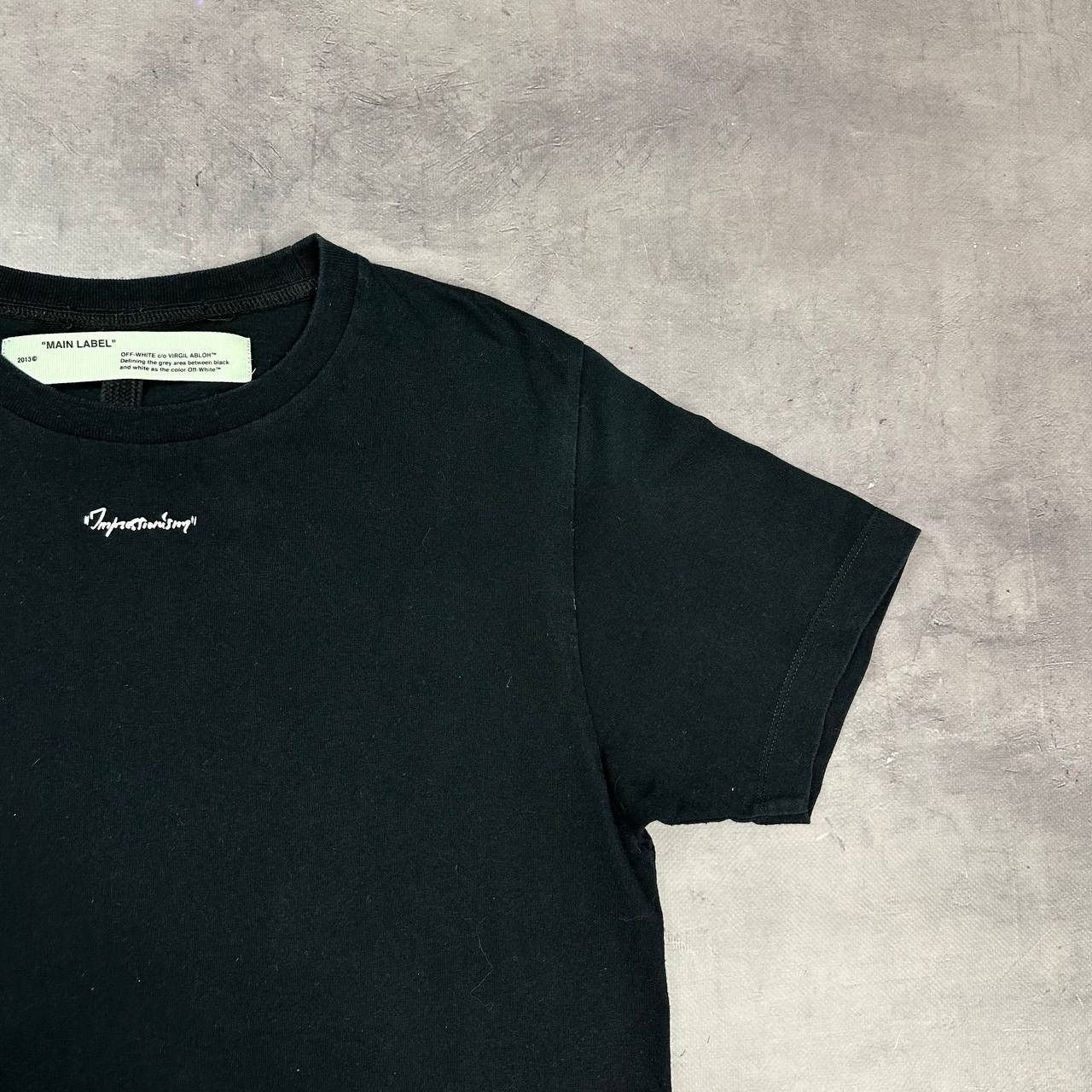 Off-White Rare! Panther Off White Horror Big Logo Tee Size US S / EU 44-46 / 1 - 12 Thumbnail