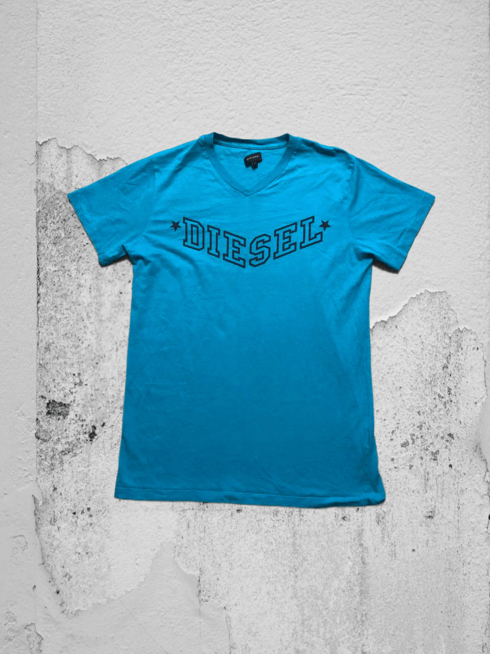Diesel Streetwear blue T-Shirt Diesel Y2K Vintage Size US L / EU 52-54 / 3 - 1 Thumbnail