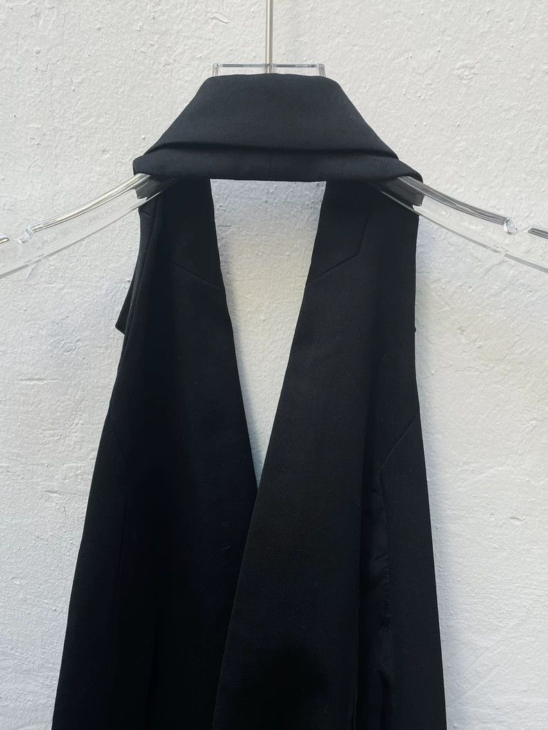 Comme des Garcons Comme des Garcons 15SS Anamorphic Backless Long Vest 2504-N Size S / US 4 / IT 40 - 7 Thumbnail