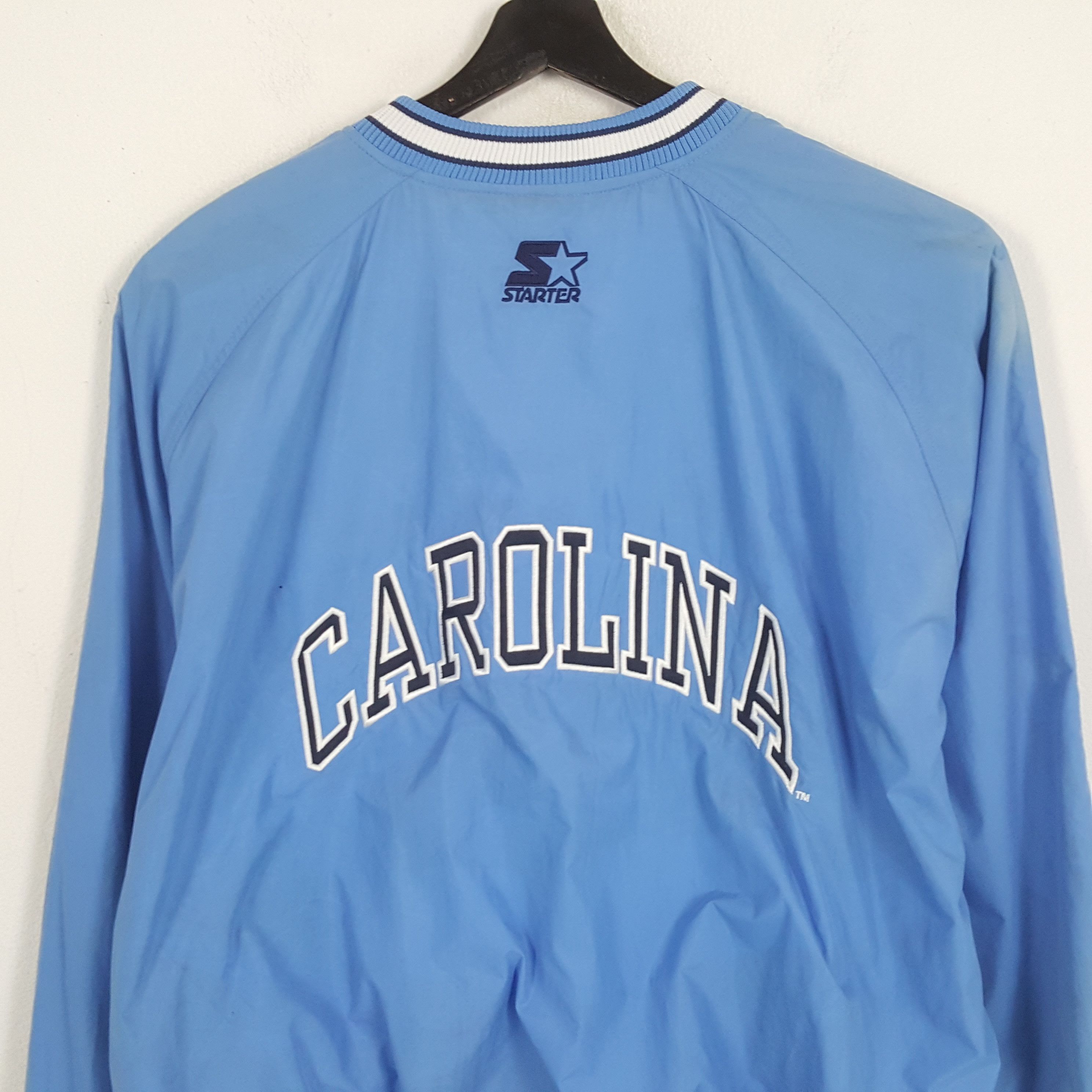 NFL × Starter × Vintage CAROLINA TAR HEELS NFL Starter Sweatshirt Sports Style Size US XXL / EU 58 / 5 - 2 Thumbnail