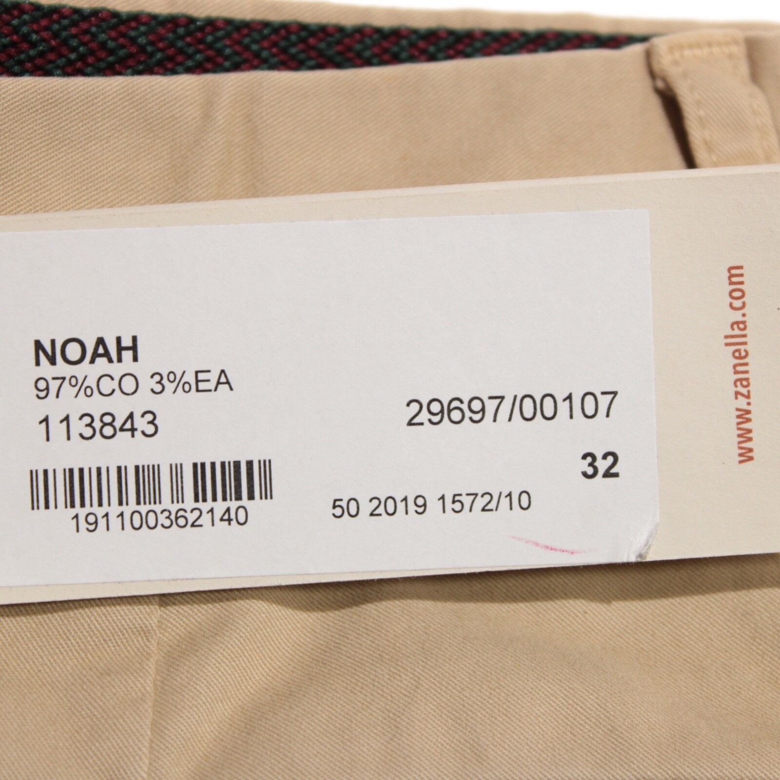 Zanella Zanella New with tags Chino Size 32 US In Beige Size US 32 / EU 48 - 4 Thumbnail